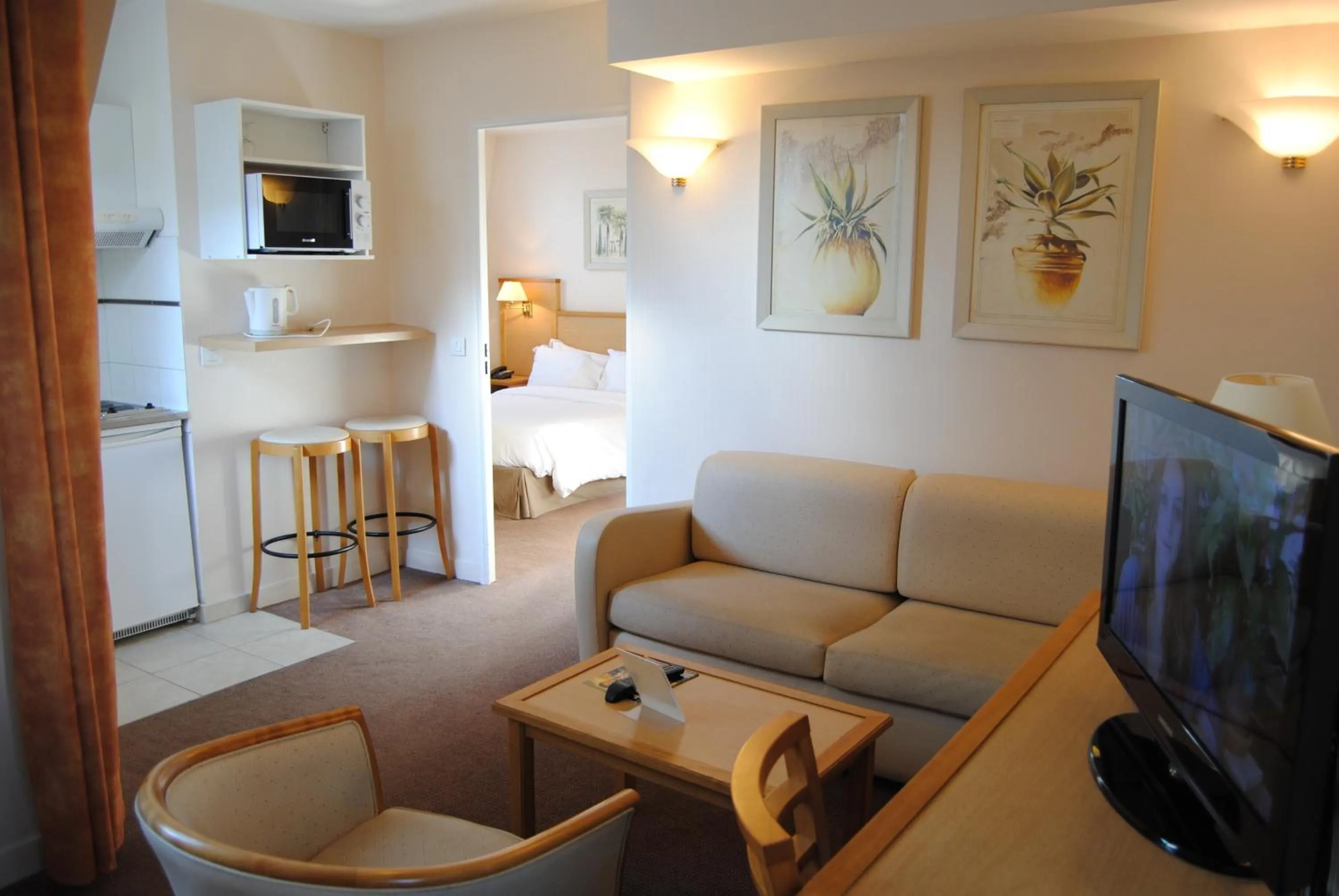 Living room in Résidence du Grand Hôtel