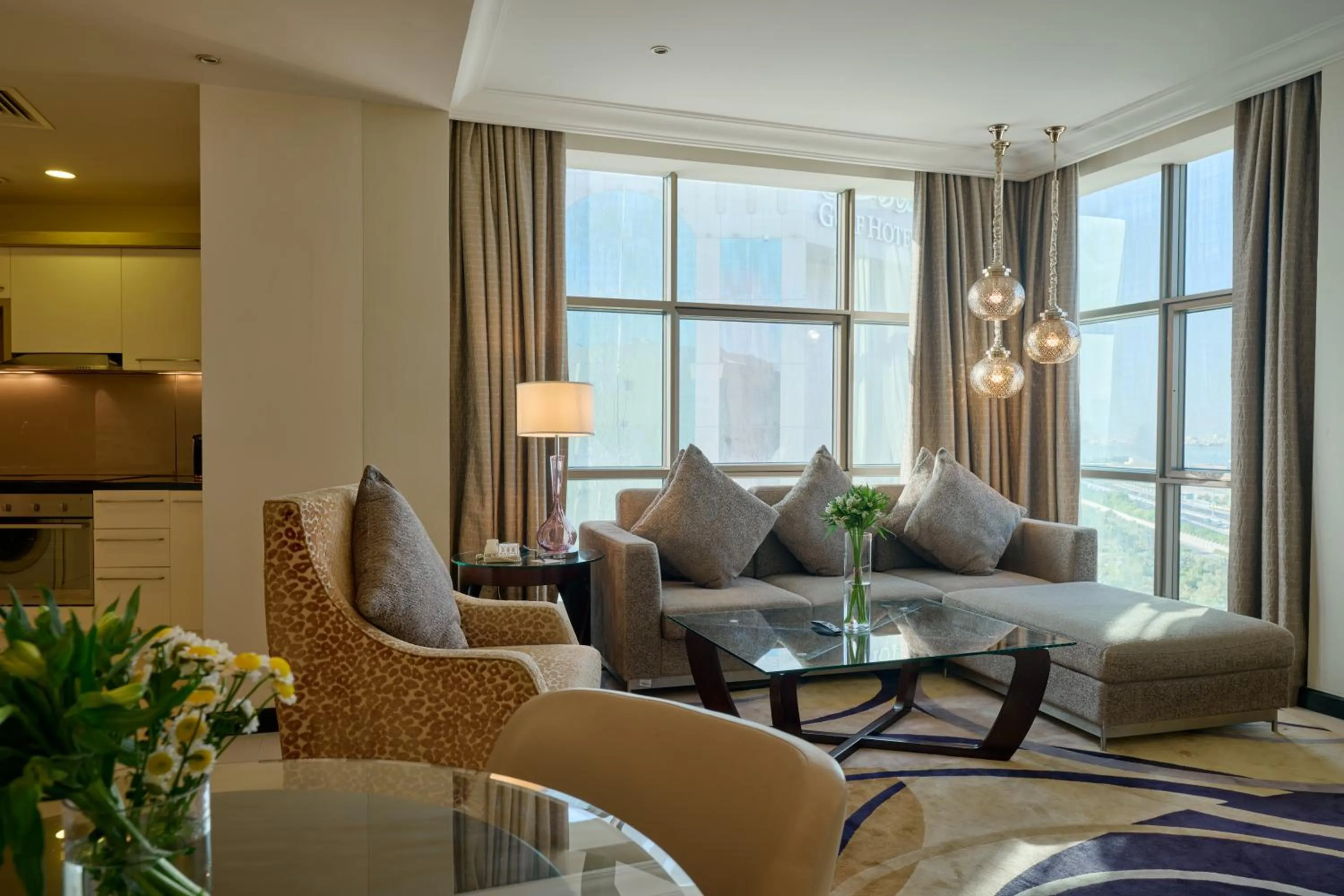 Living room in Gulf Executive Residence