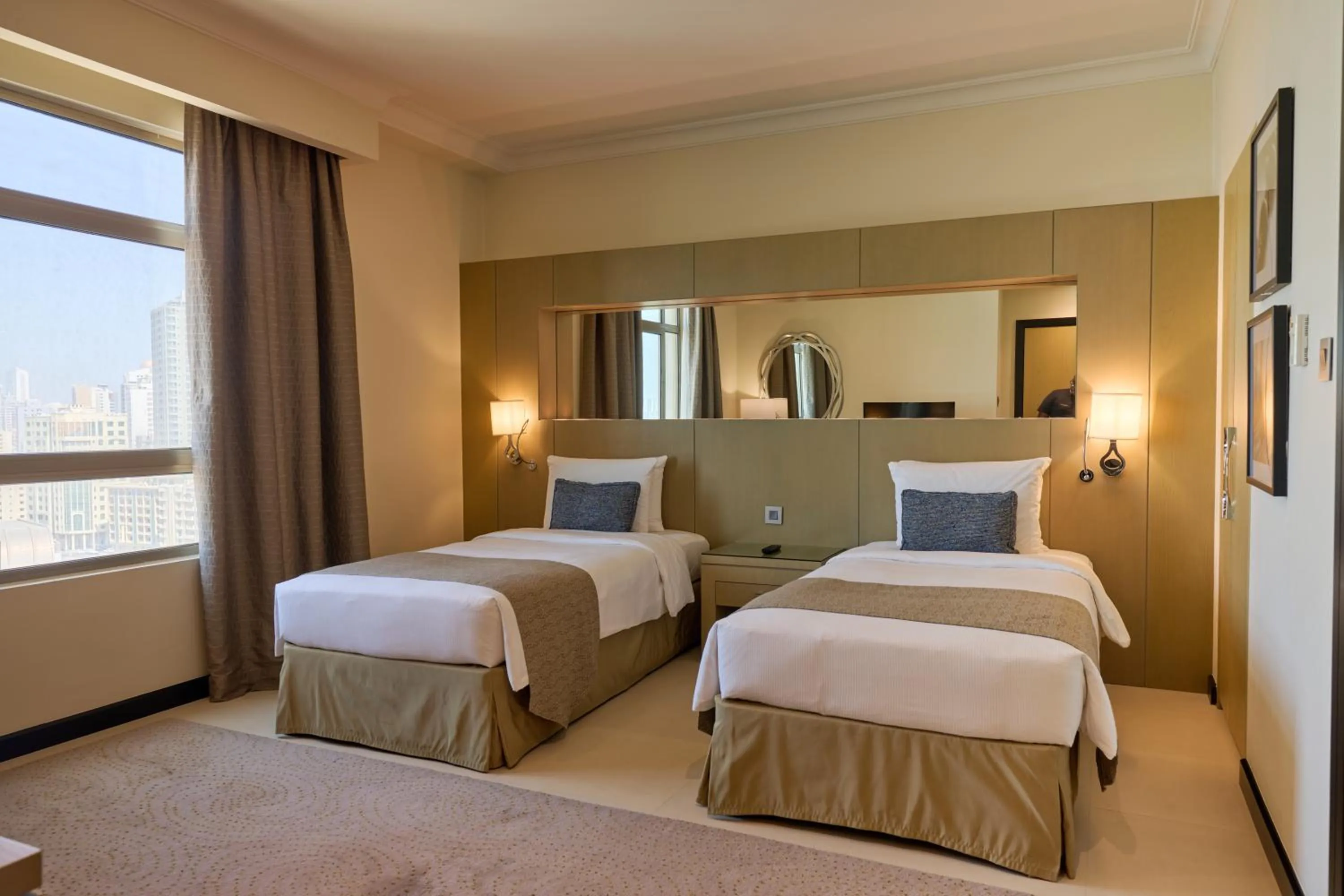 Bed in Gulf Executive Residence