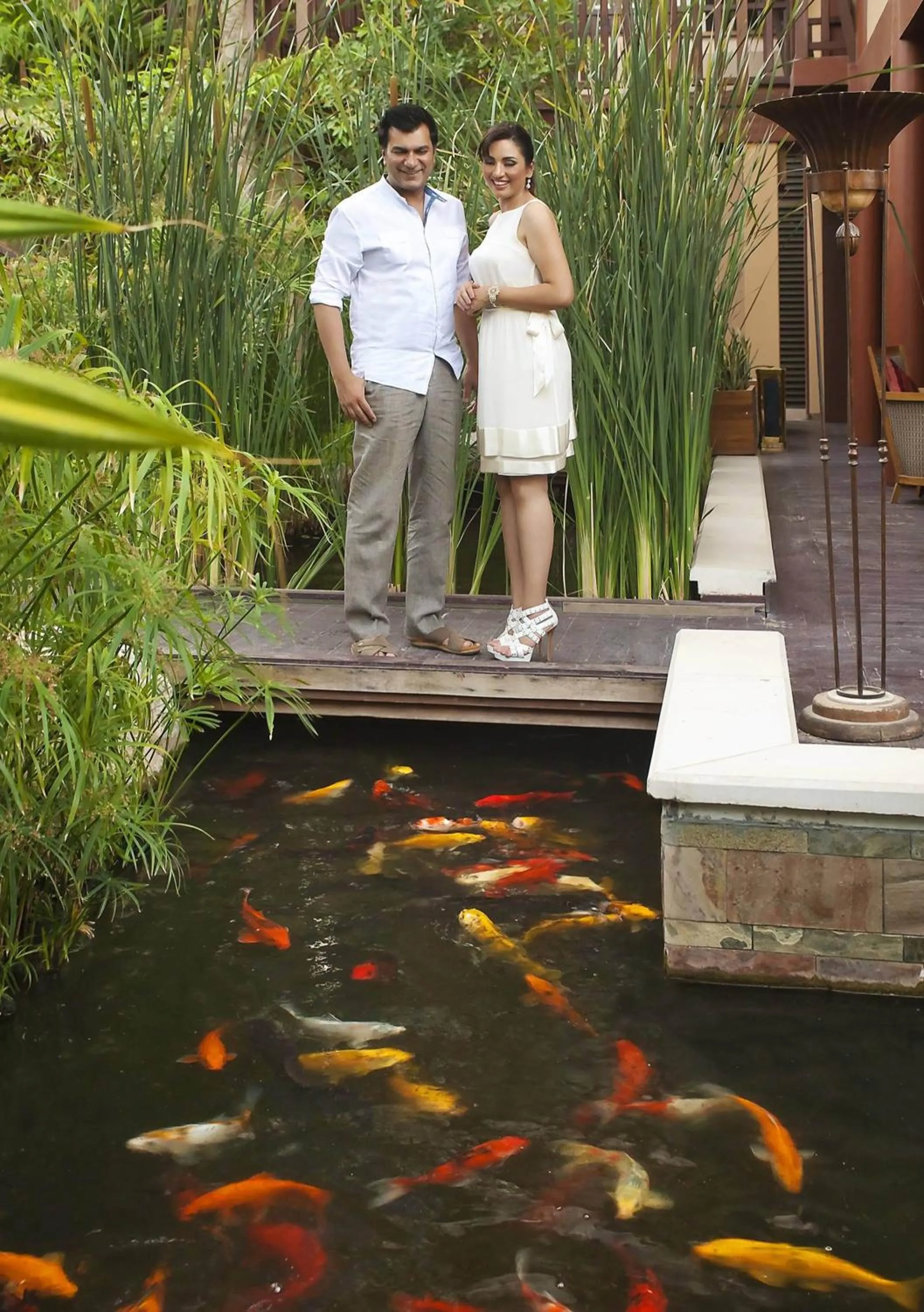 People in Gulf Executive Residence