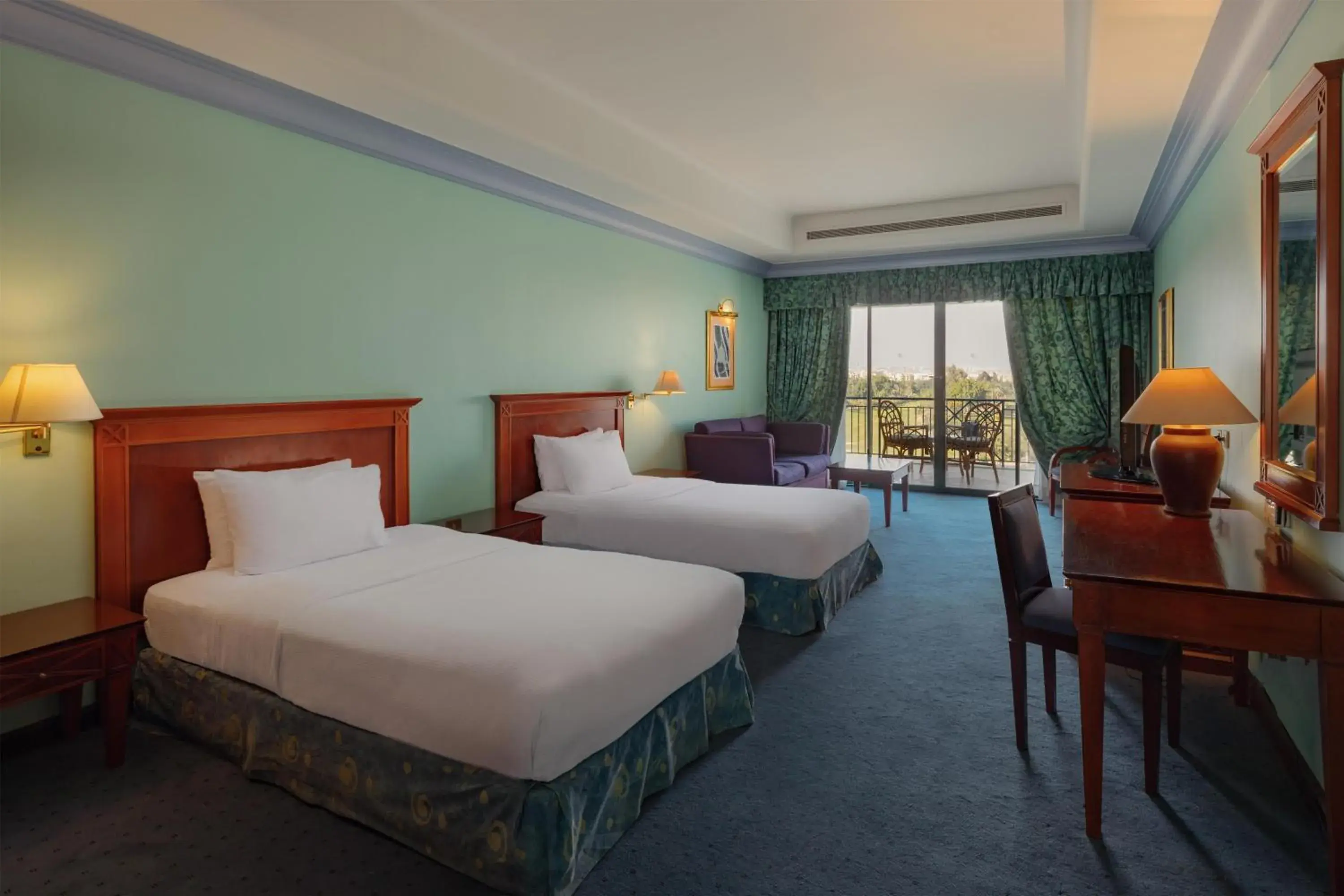 Bed in Hilton Pyramids Golf Bed in Hilton Pyramids Golf