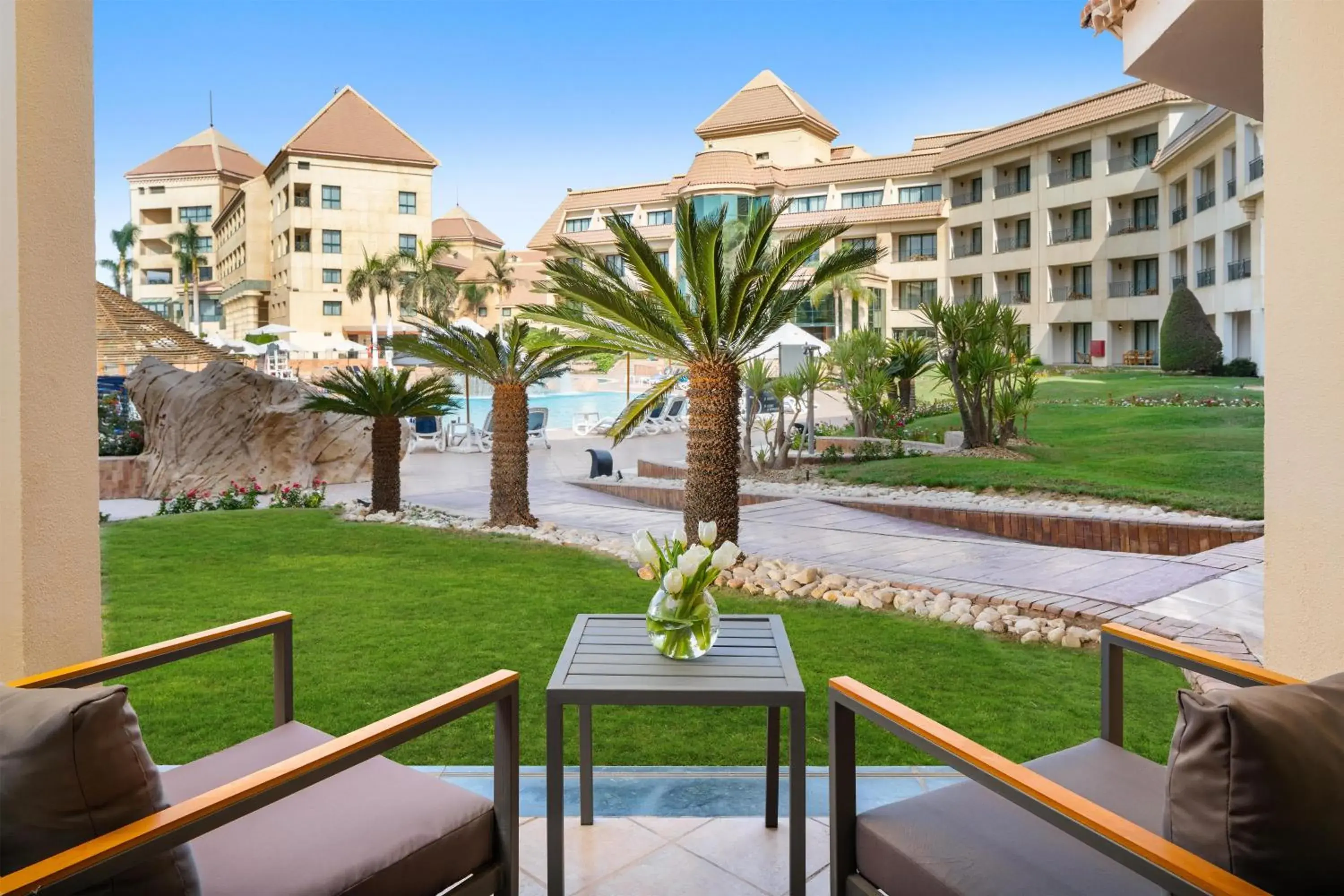 View (from property/room) in Hilton Pyramids Golf View (from property/room) in Hilton Pyramids Golf