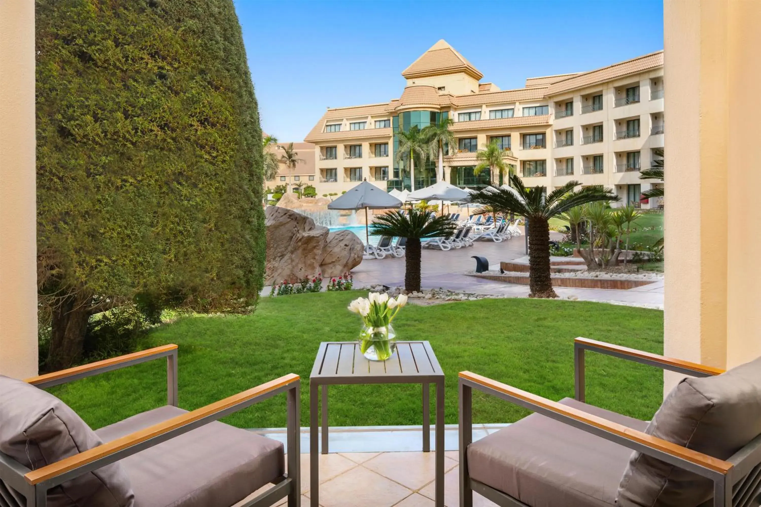 View (from property/room) in Hilton Pyramids Golf View (from property/room) in Hilton Pyramids Golf