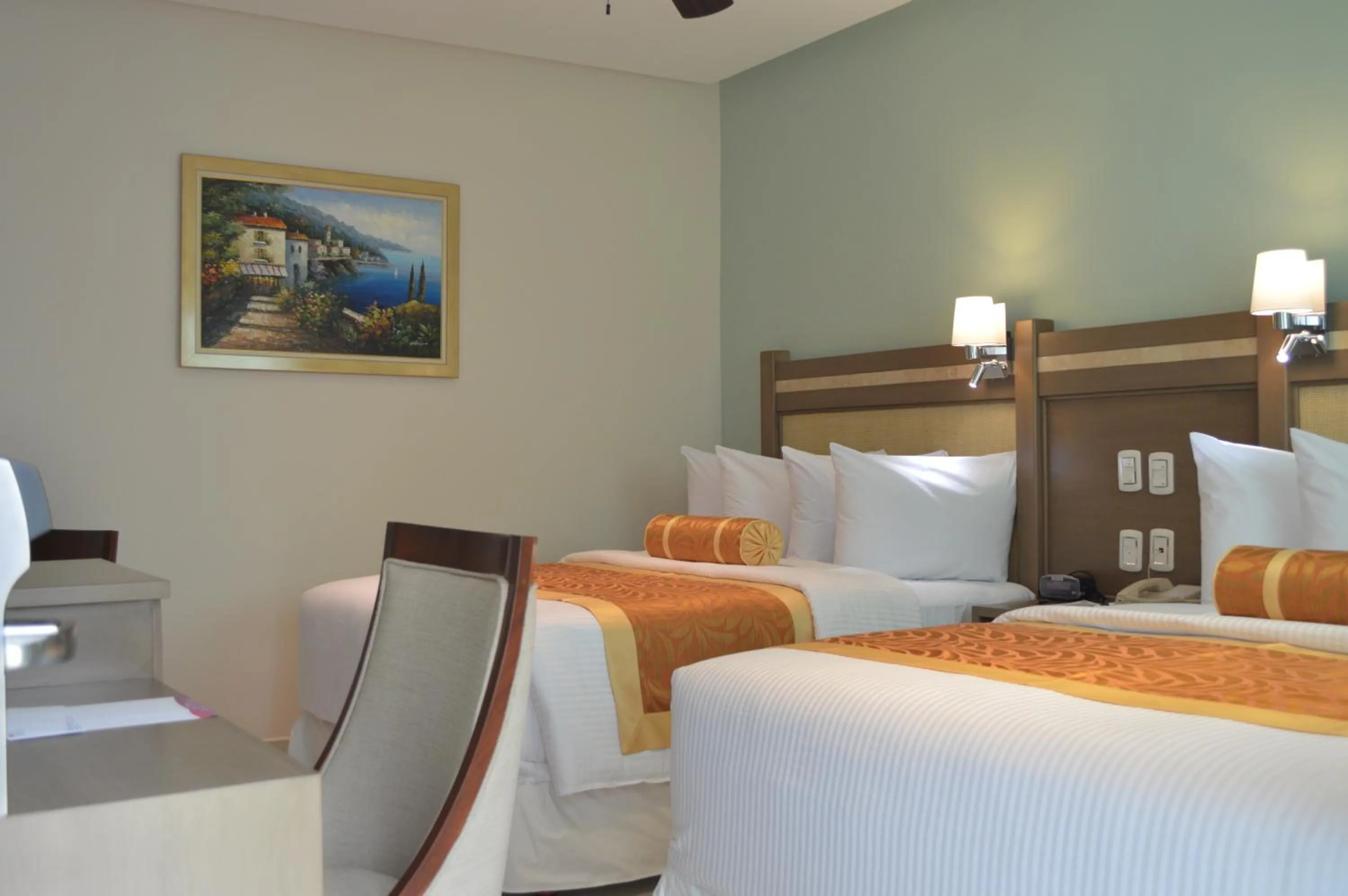 Bed in hotel villa magna poza rica