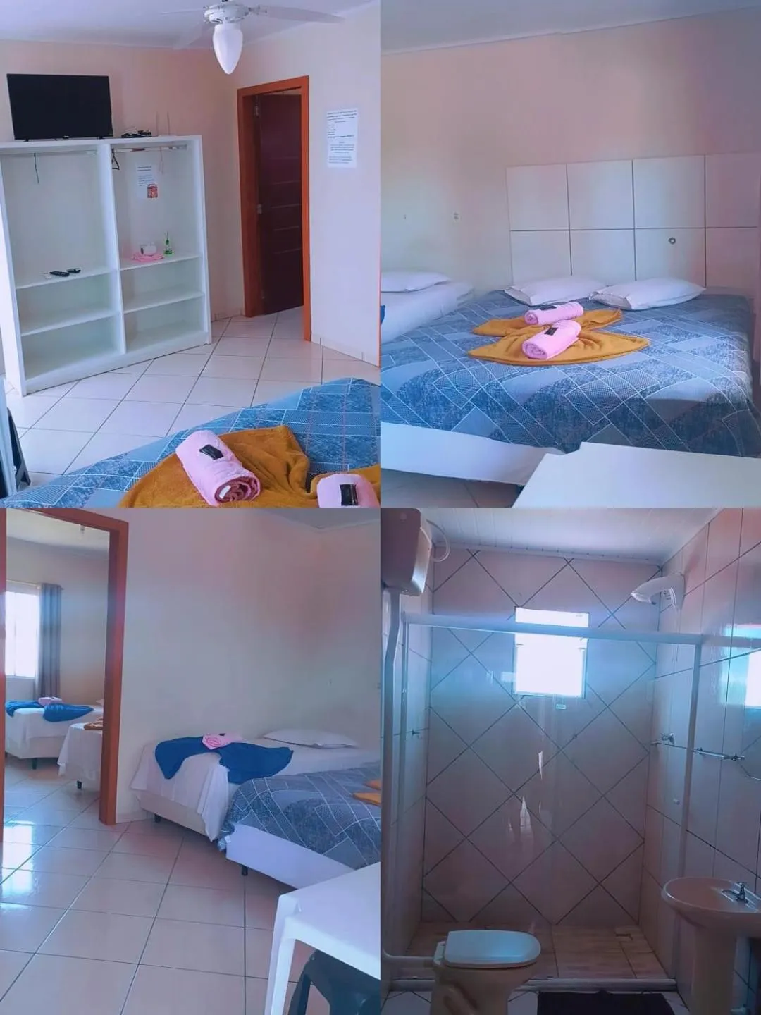 Bed in Pousadas Mafra