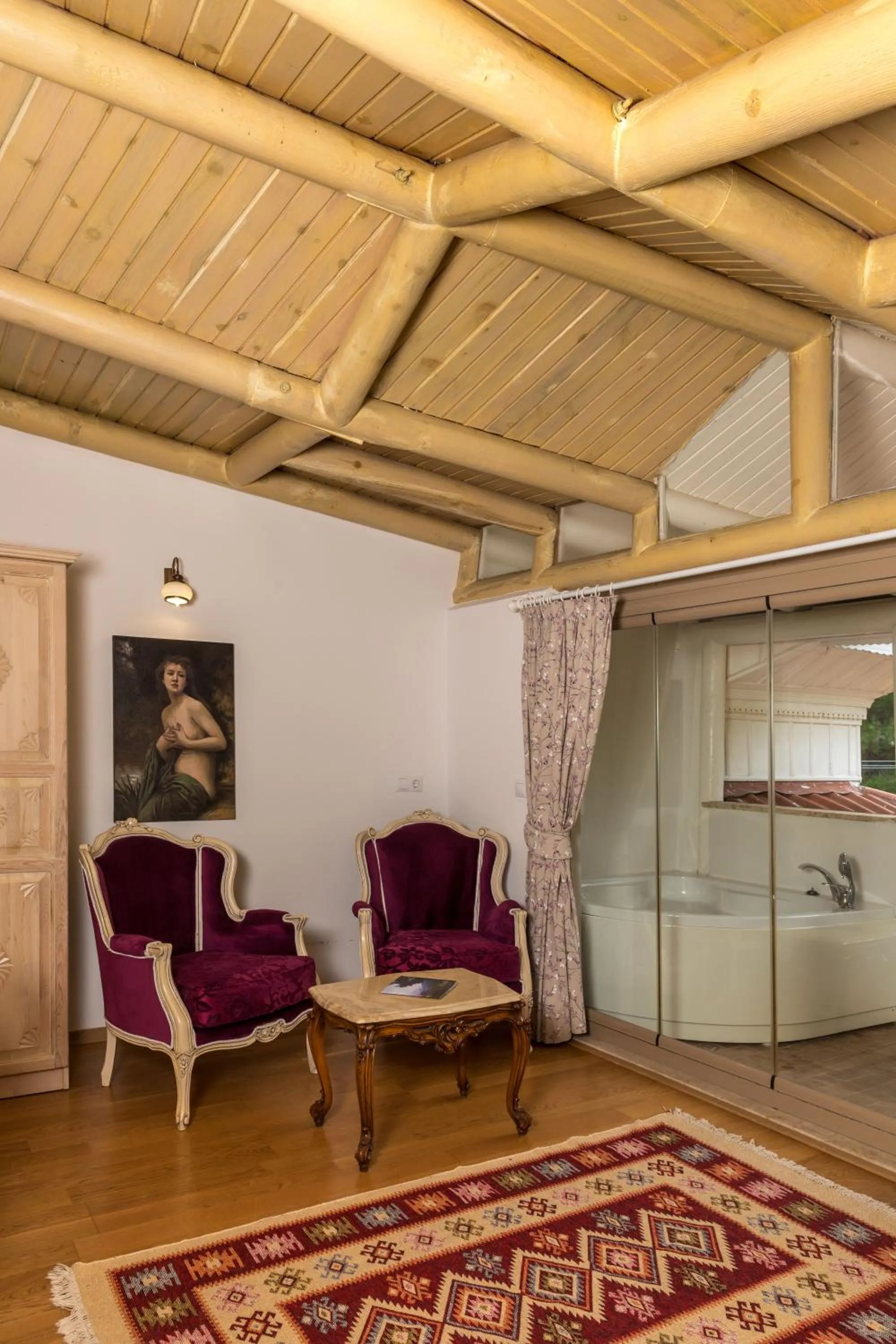 Living room in Petunya Konak Boutique Hotel