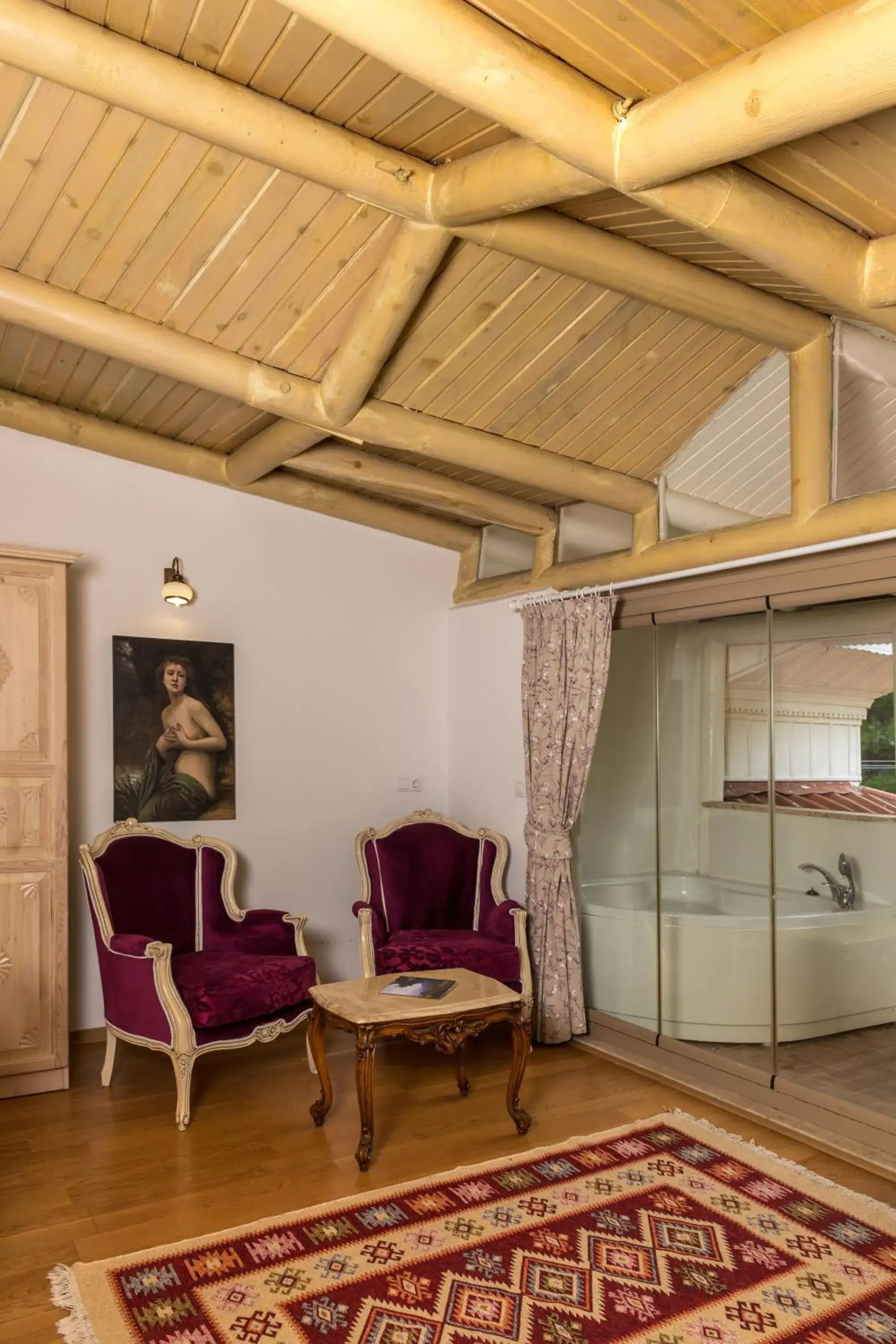 Living room in Petunya Konak Boutique Hotel Living room in Petunya Konak Boutique Hotel