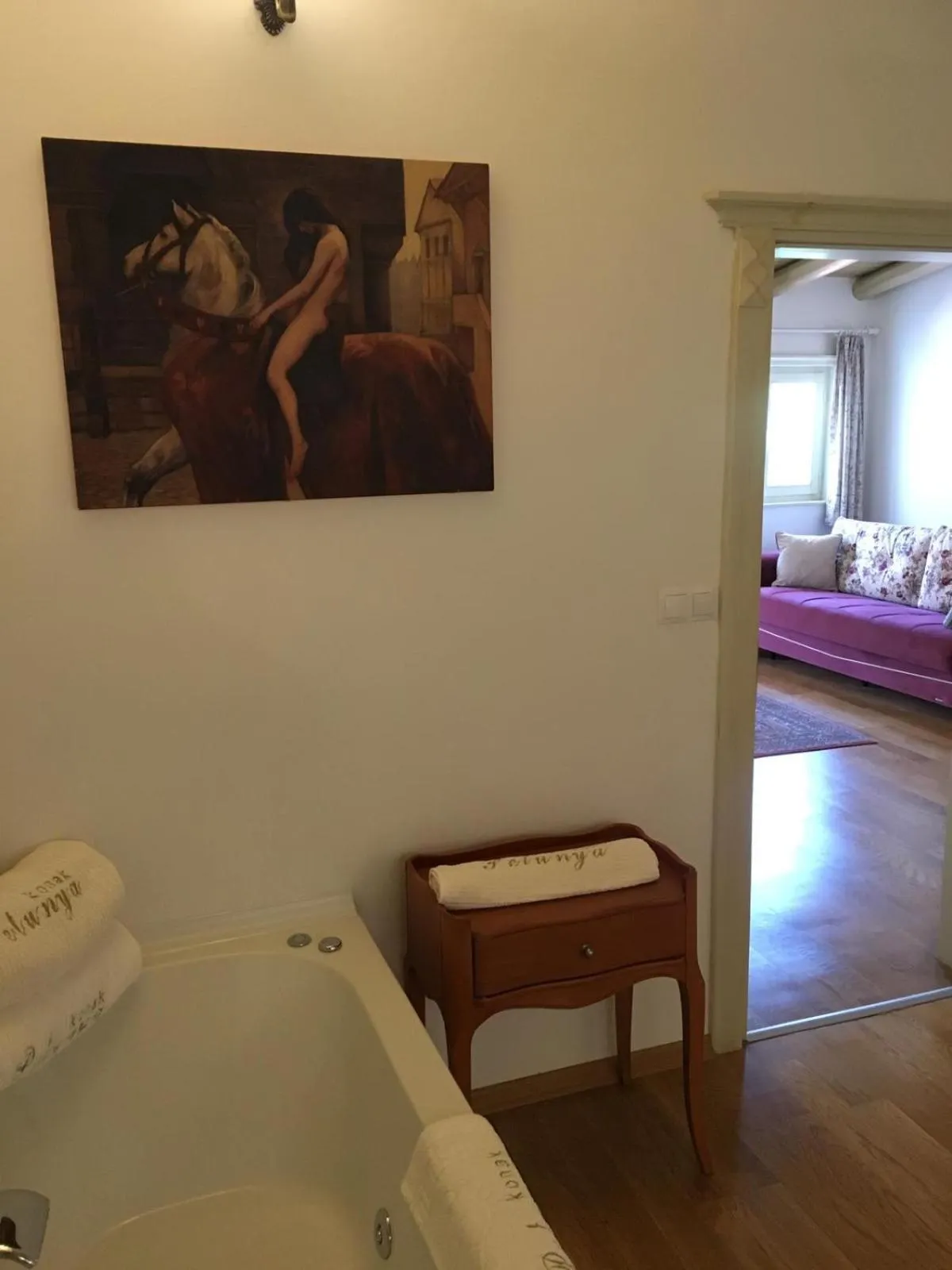 Seating area, Bed in Petunya Konak Boutique Hotel