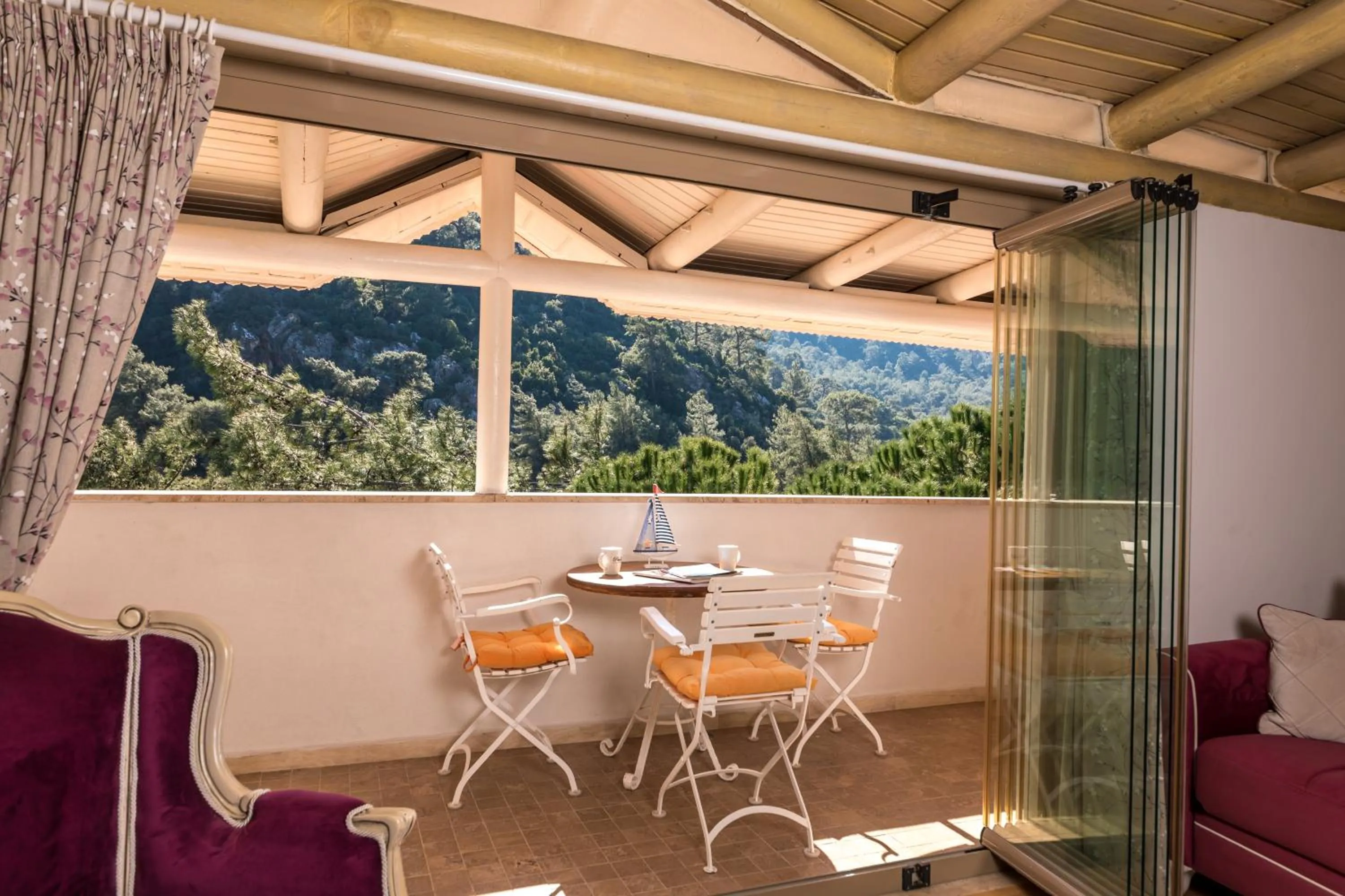 Balcony/Terrace in Petunya Konak Boutique Hotel