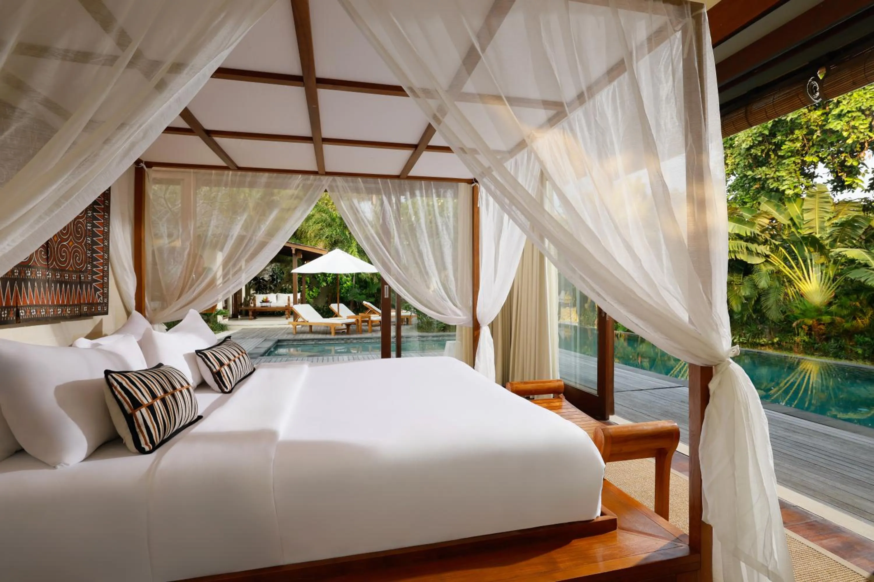 Bed in Villa Nelayan by Nakula