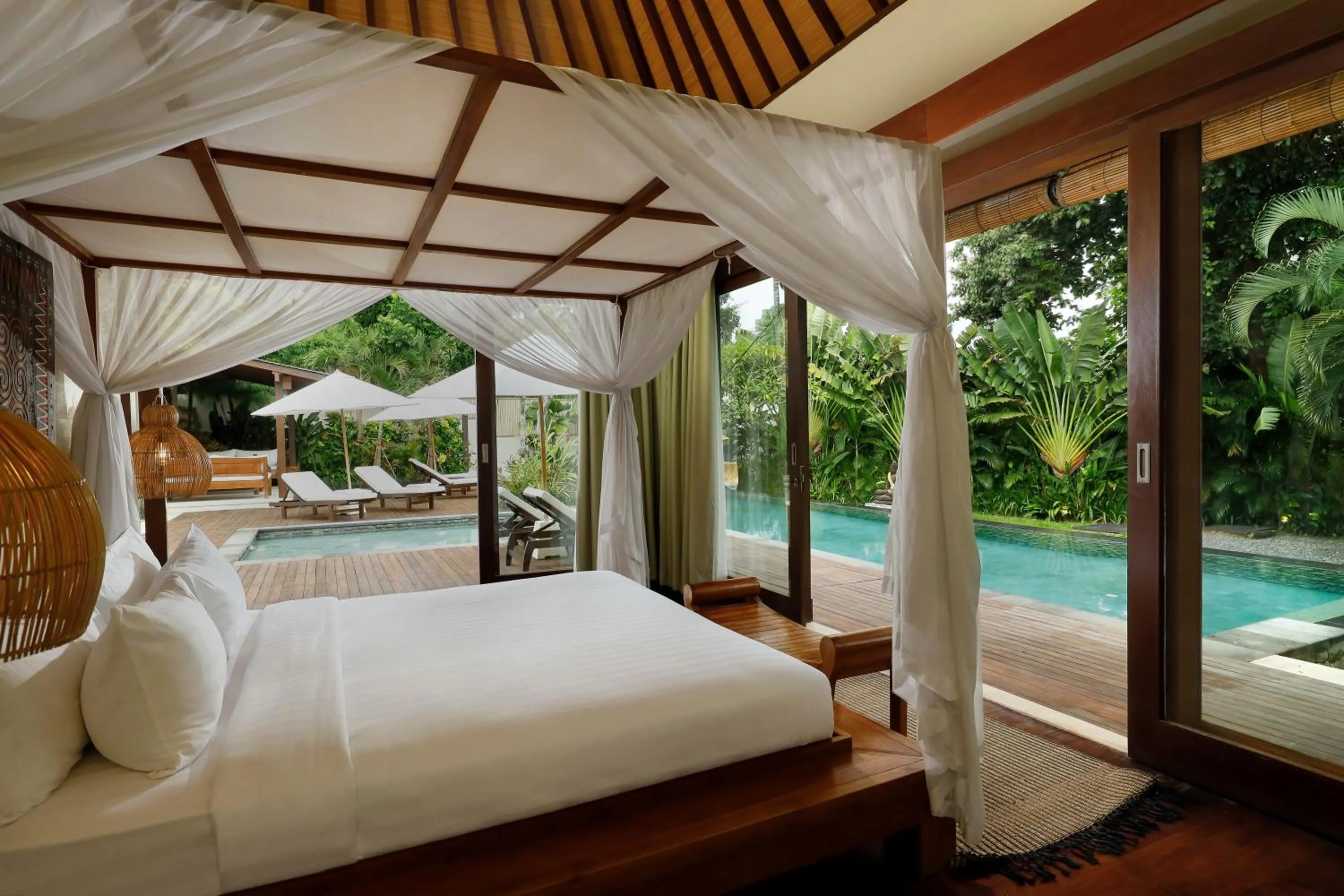 Bed in Villa Nelayan by Nakula