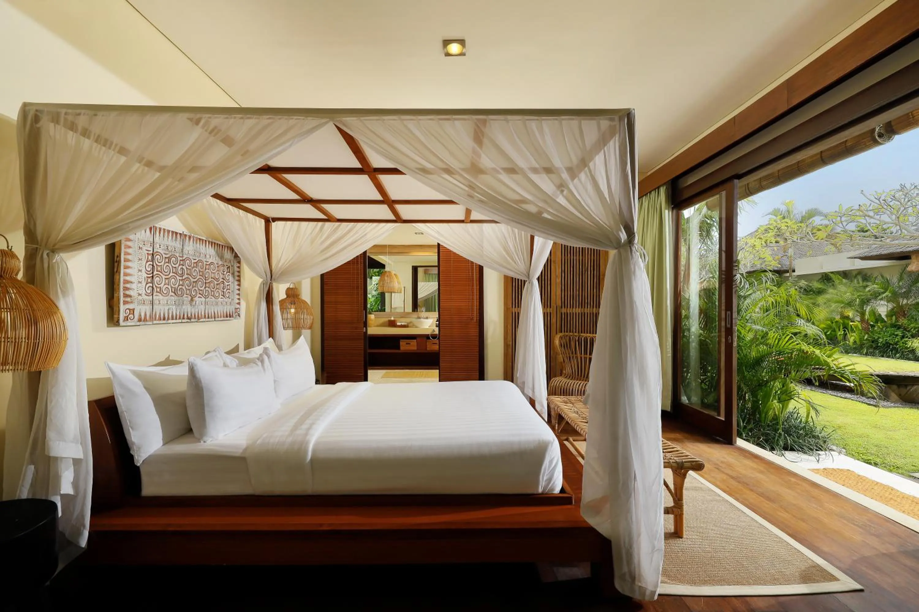 Bed in Villa Nelayan by Nakula