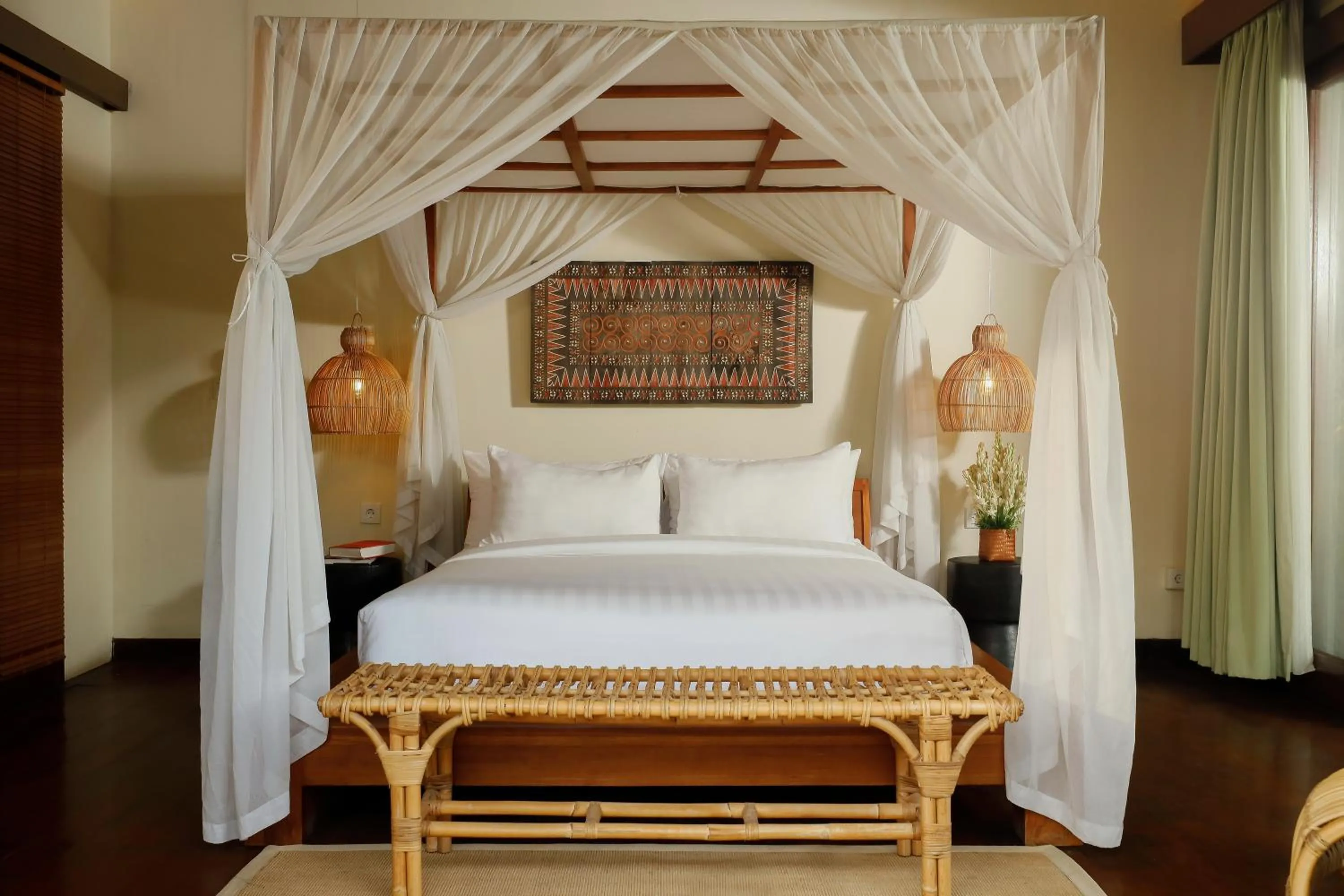 Bed in Villa Nelayan by Nakula