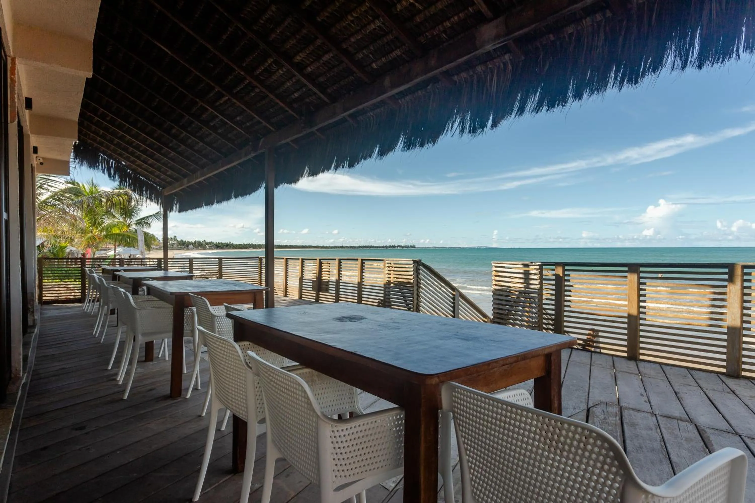 Sea view in Pousada Un Paso del Mar