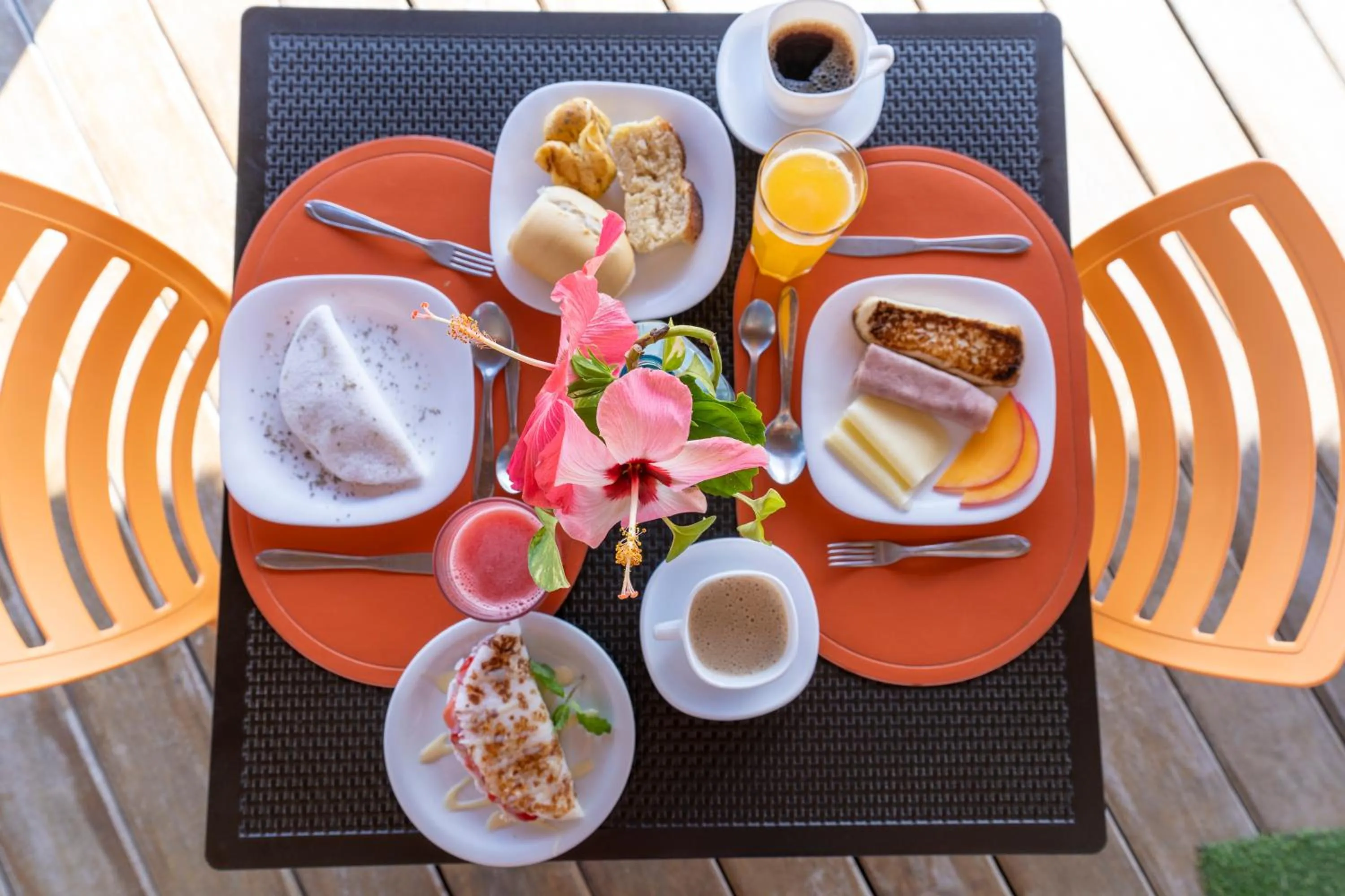 Breakfast in Pousada Un Paso del Mar