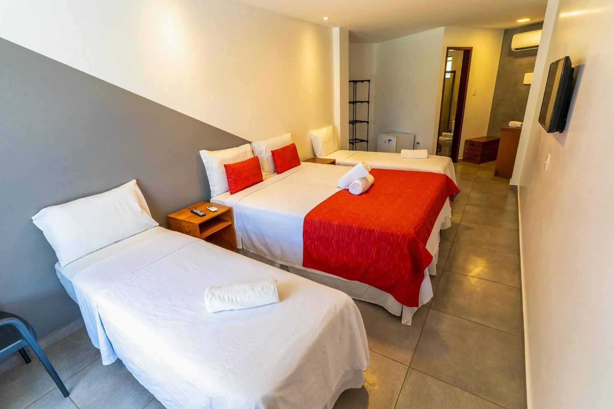 Bedroom, Bed in Pousada Un Paso del Mar