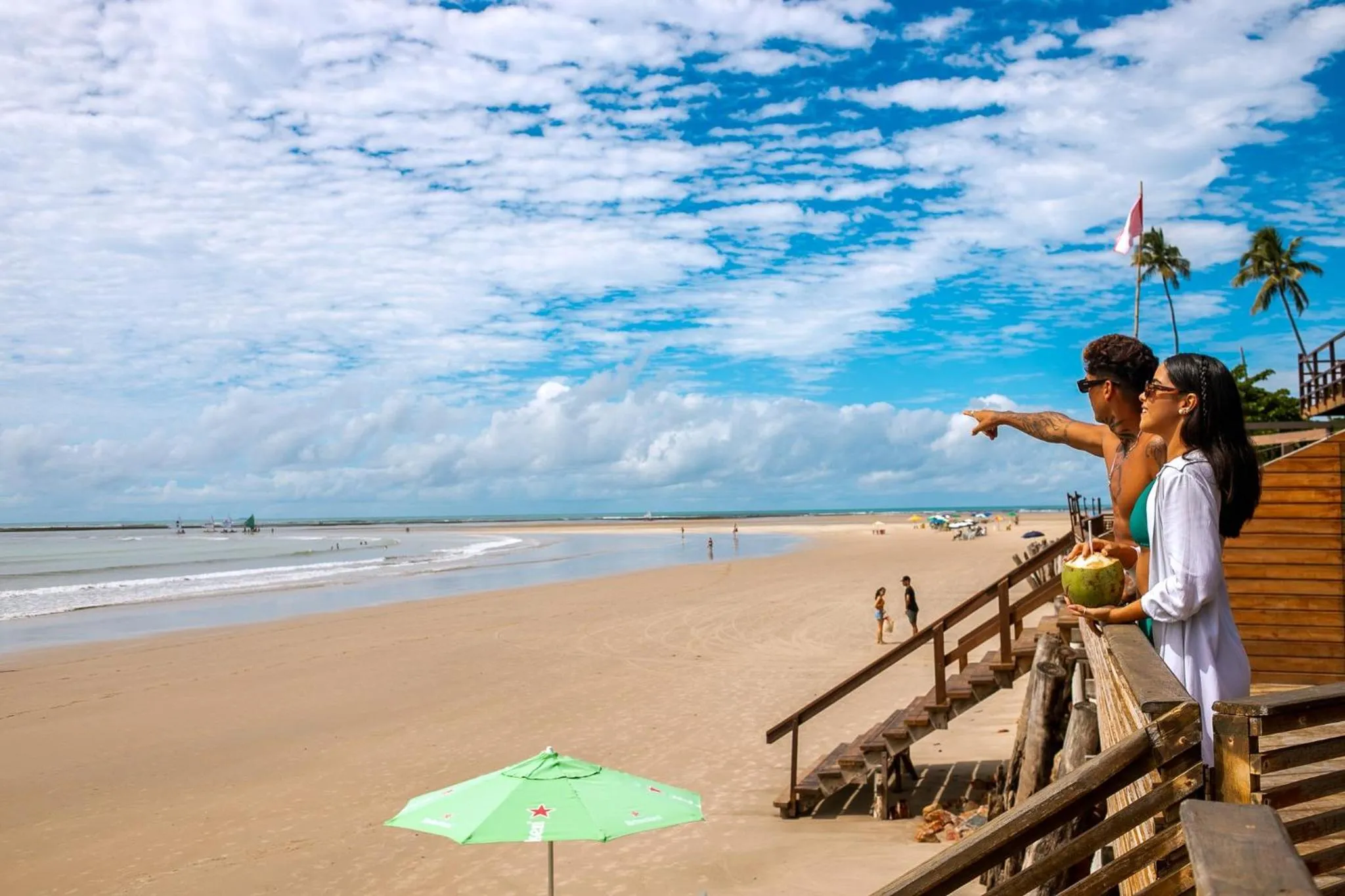 Beach in Pousada Un Paso del Mar