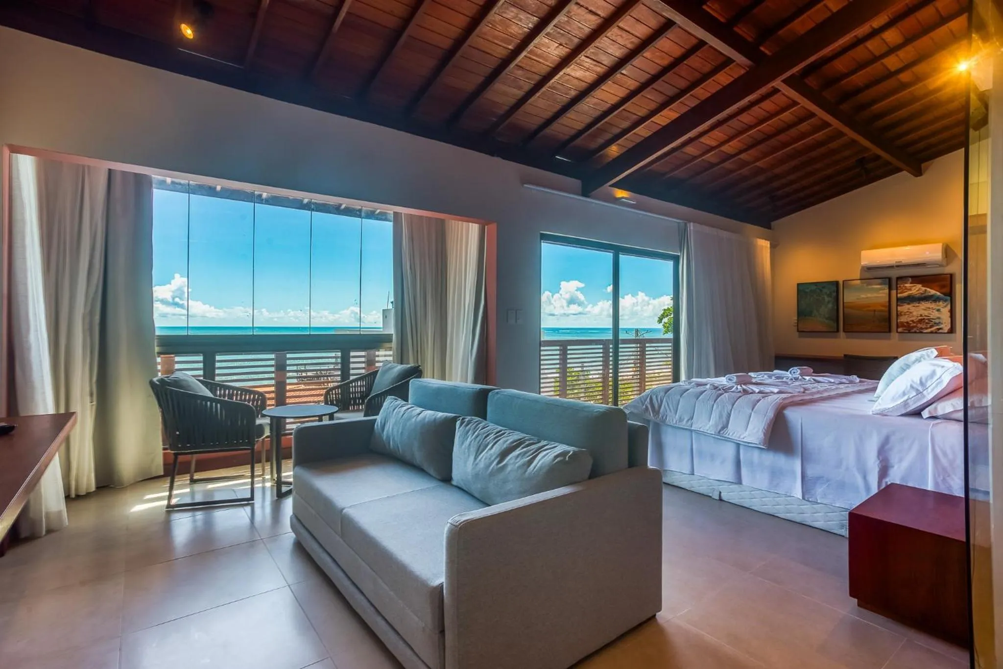 Bedroom, Bed in Pousada Un Paso del Mar