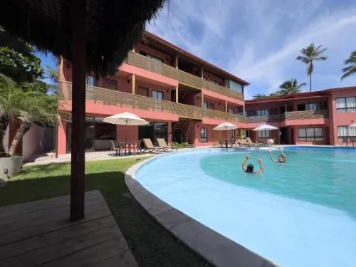 Pool view in Pousada Un Paso del Mar