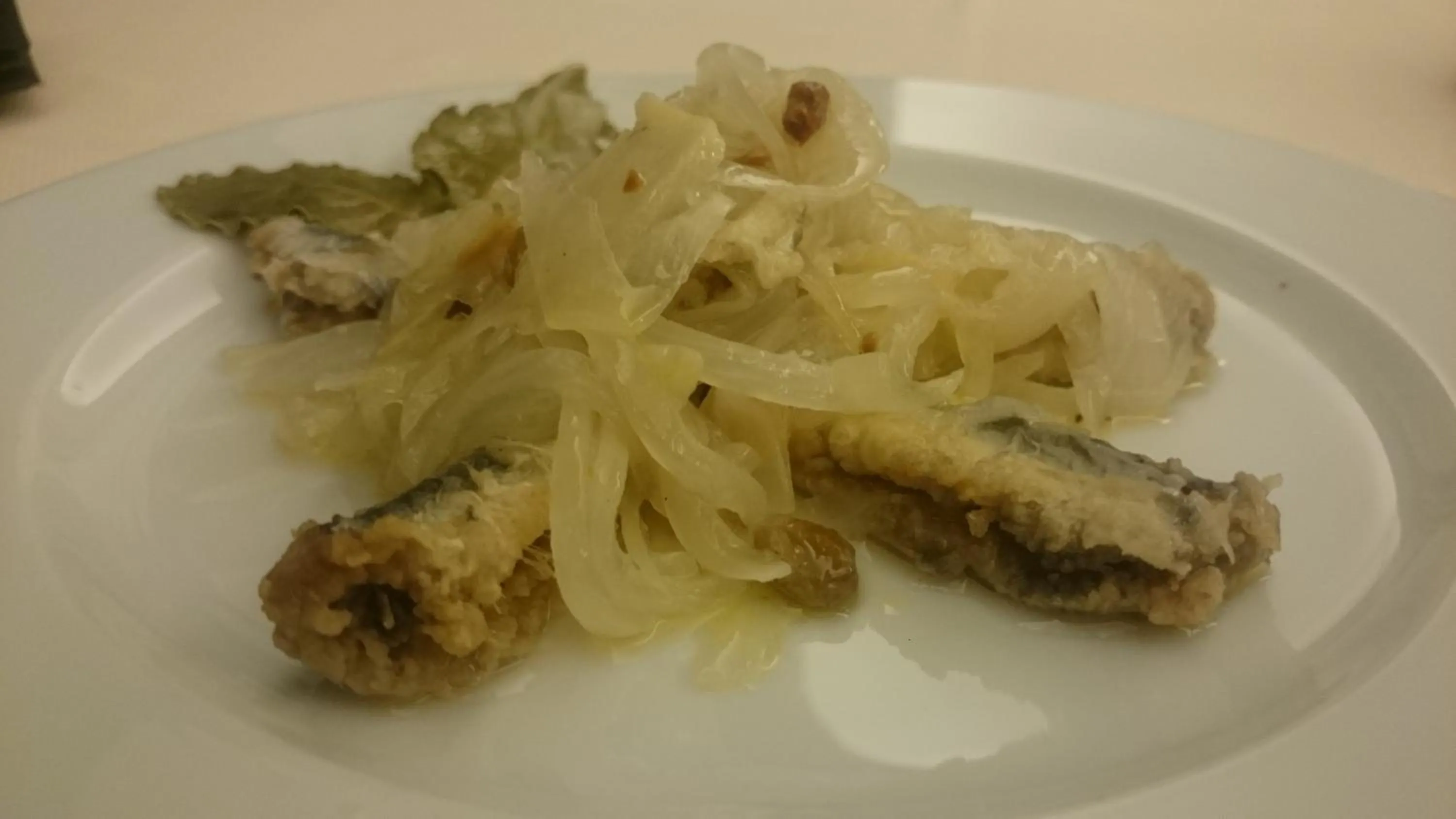 Food close-up in Hotel Bristol