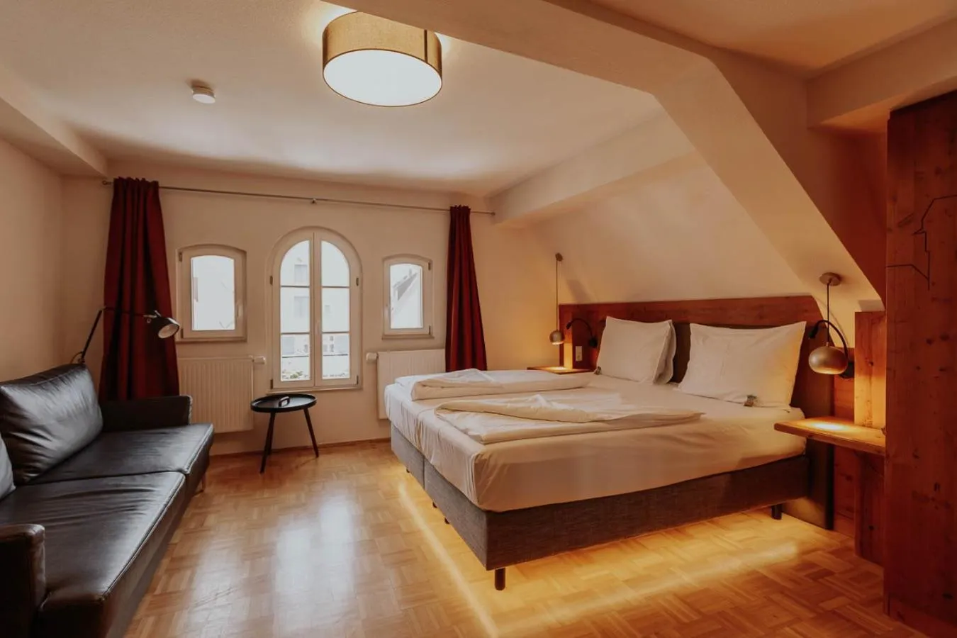 Photo of the whole room, Bed in Hotel Gasthaus zur Sonne