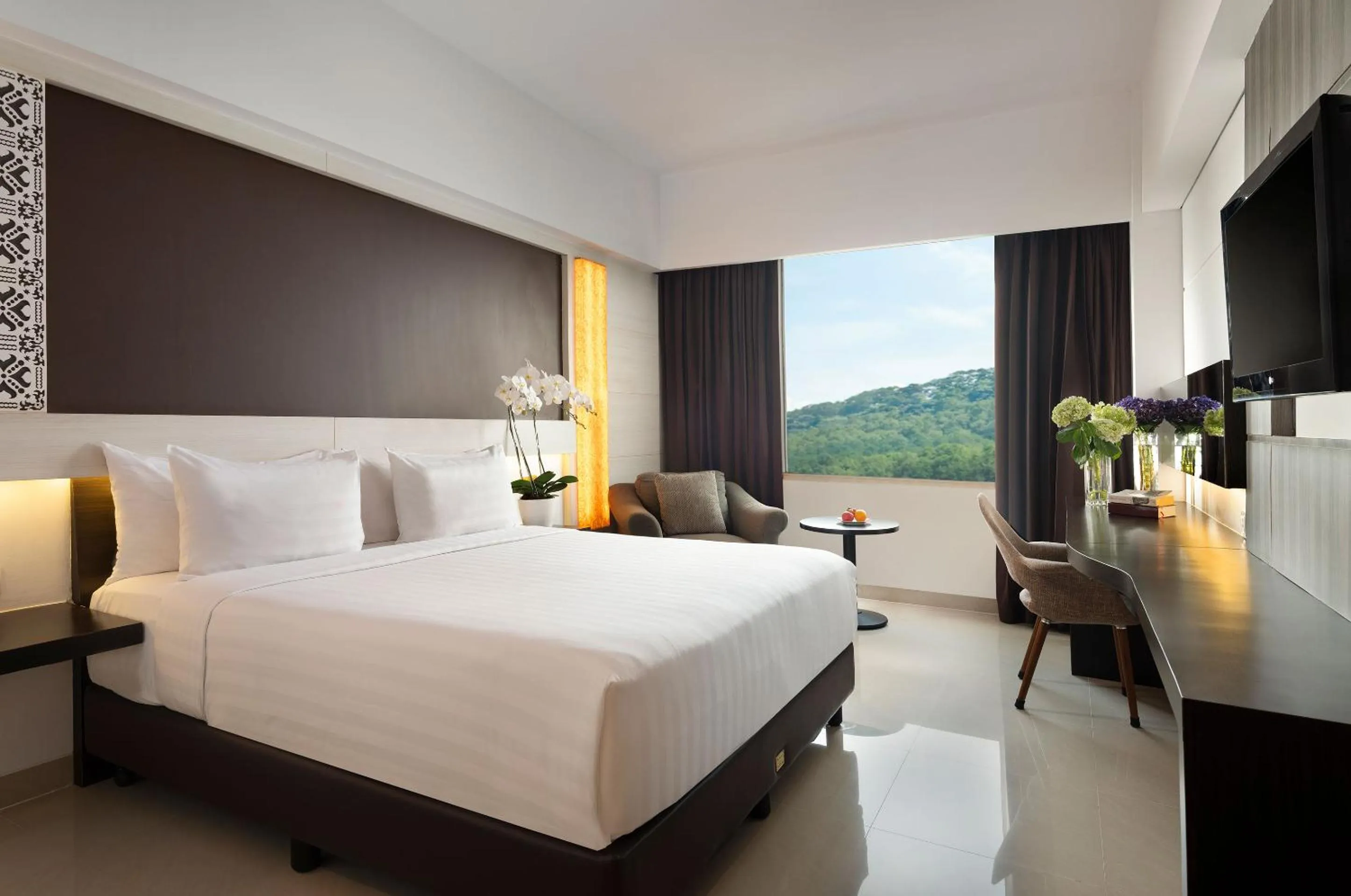 Bed in Atria Hotel Magelang