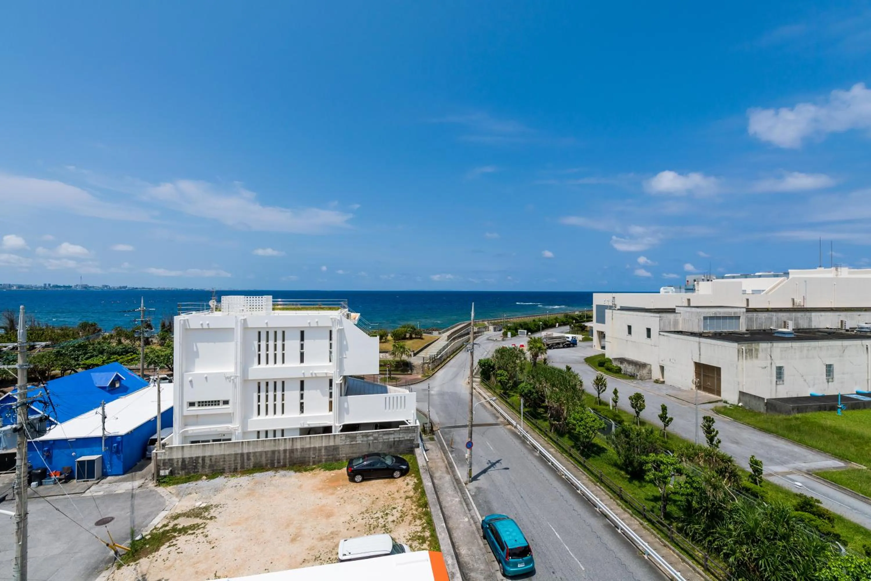 Sea view in MINATO Chatan Seaside Condominium