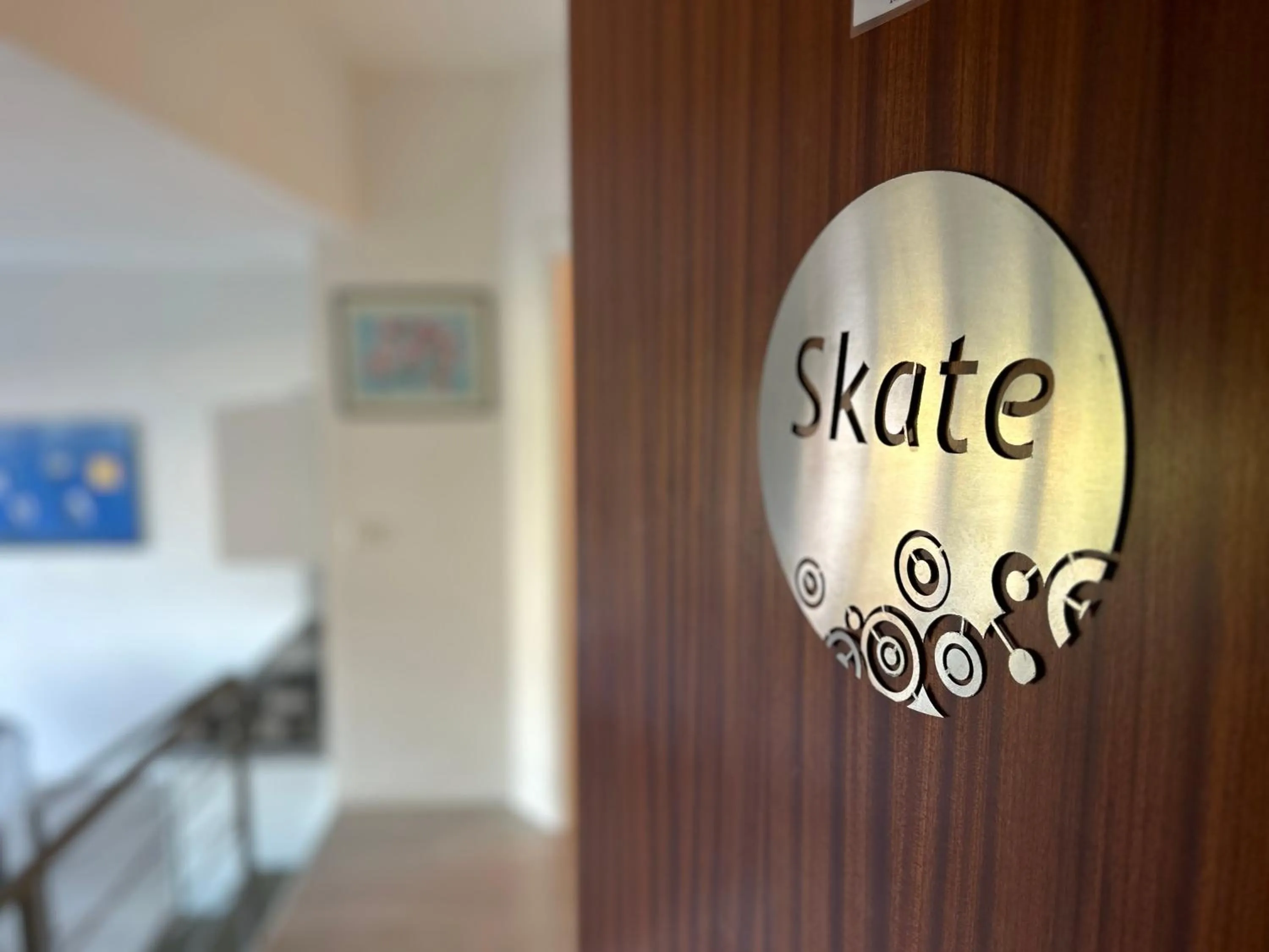 Facade/entrance, Bed in Gardesana Active Apartments