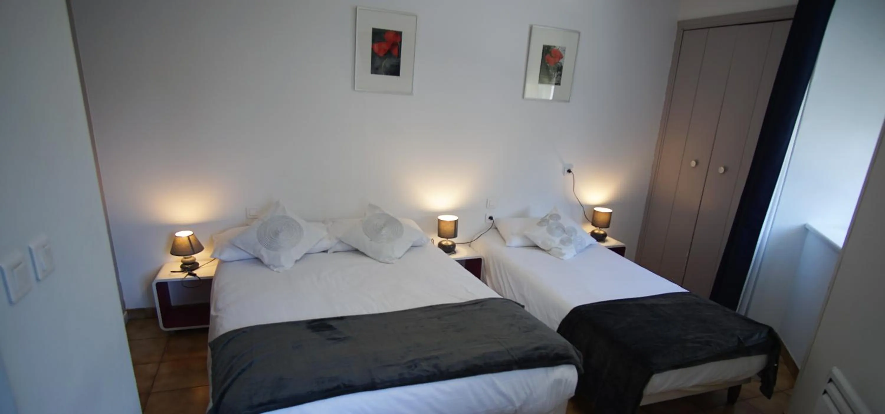 Bed in Hôtel Le Bellevue