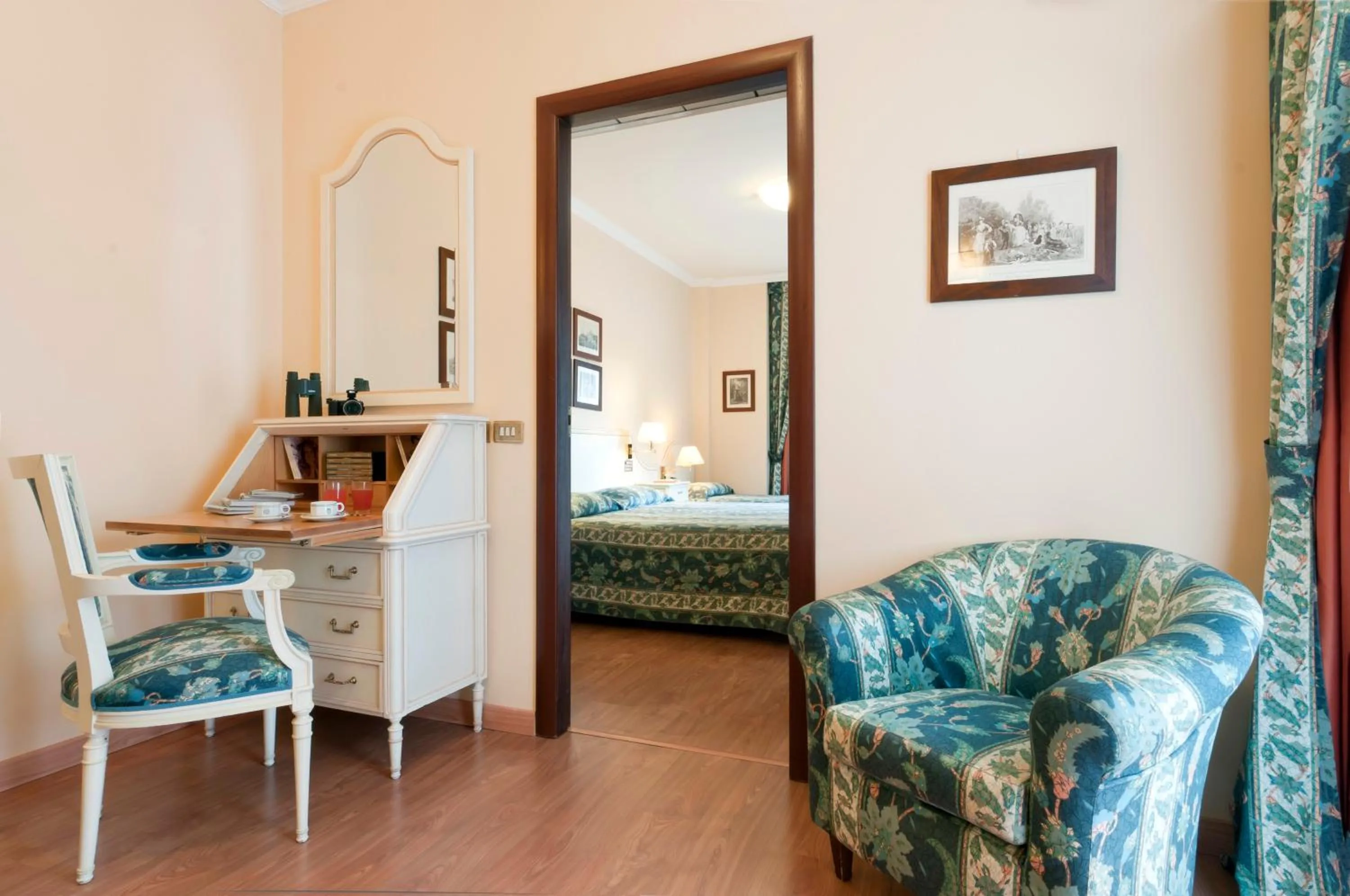 Living room, Bed in Residence Carl&Do