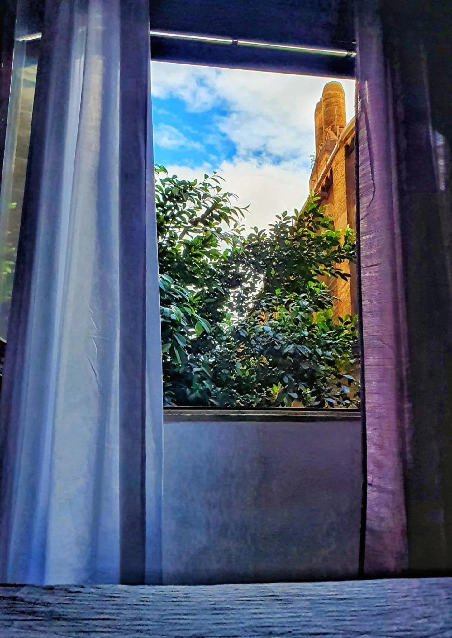 Garden view in A un passo dal centro