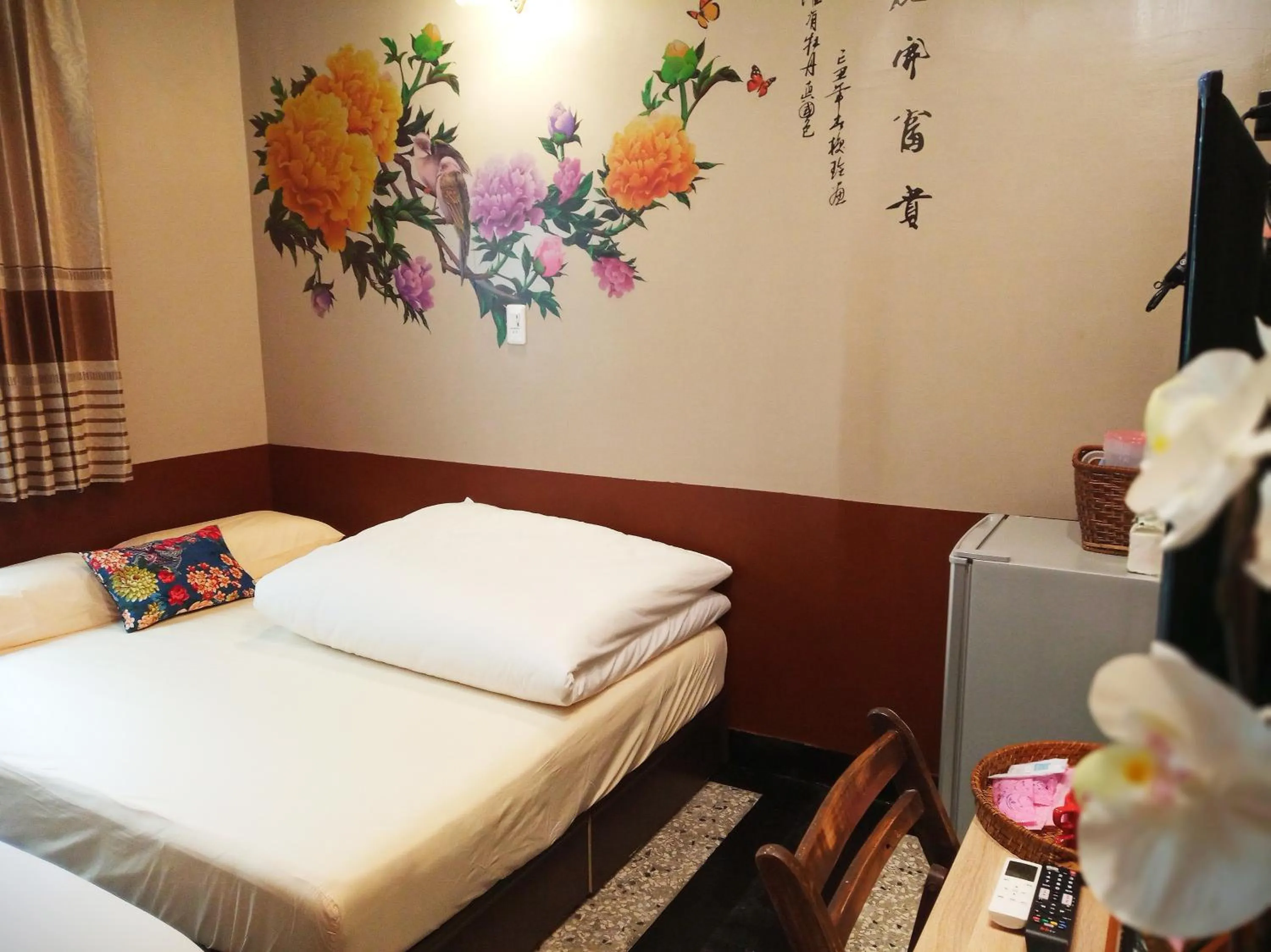 Bed in Tainan-Inn