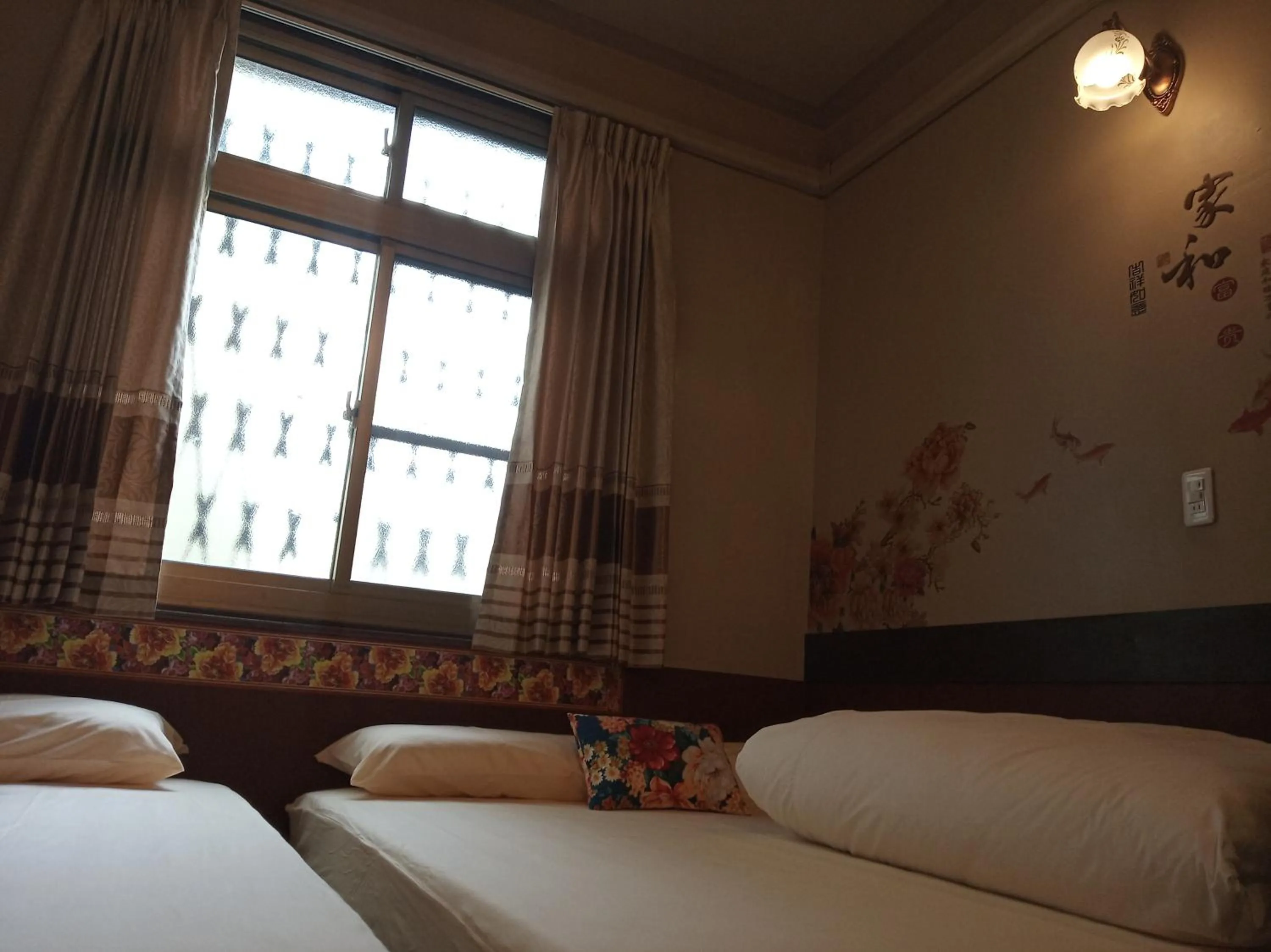 Bed in Tainan-Inn