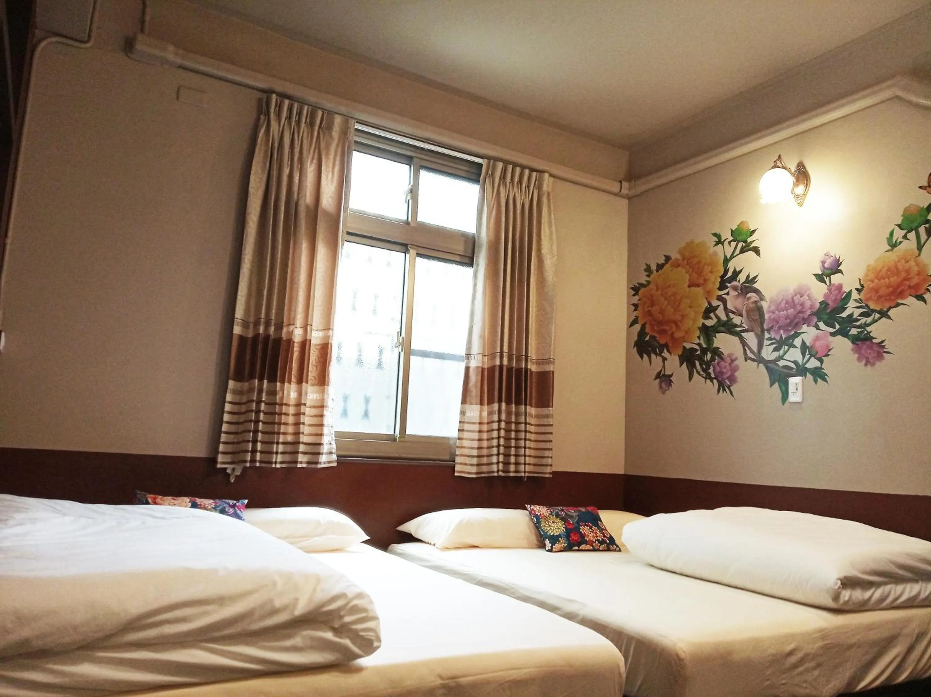 Bed in Tainan-Inn