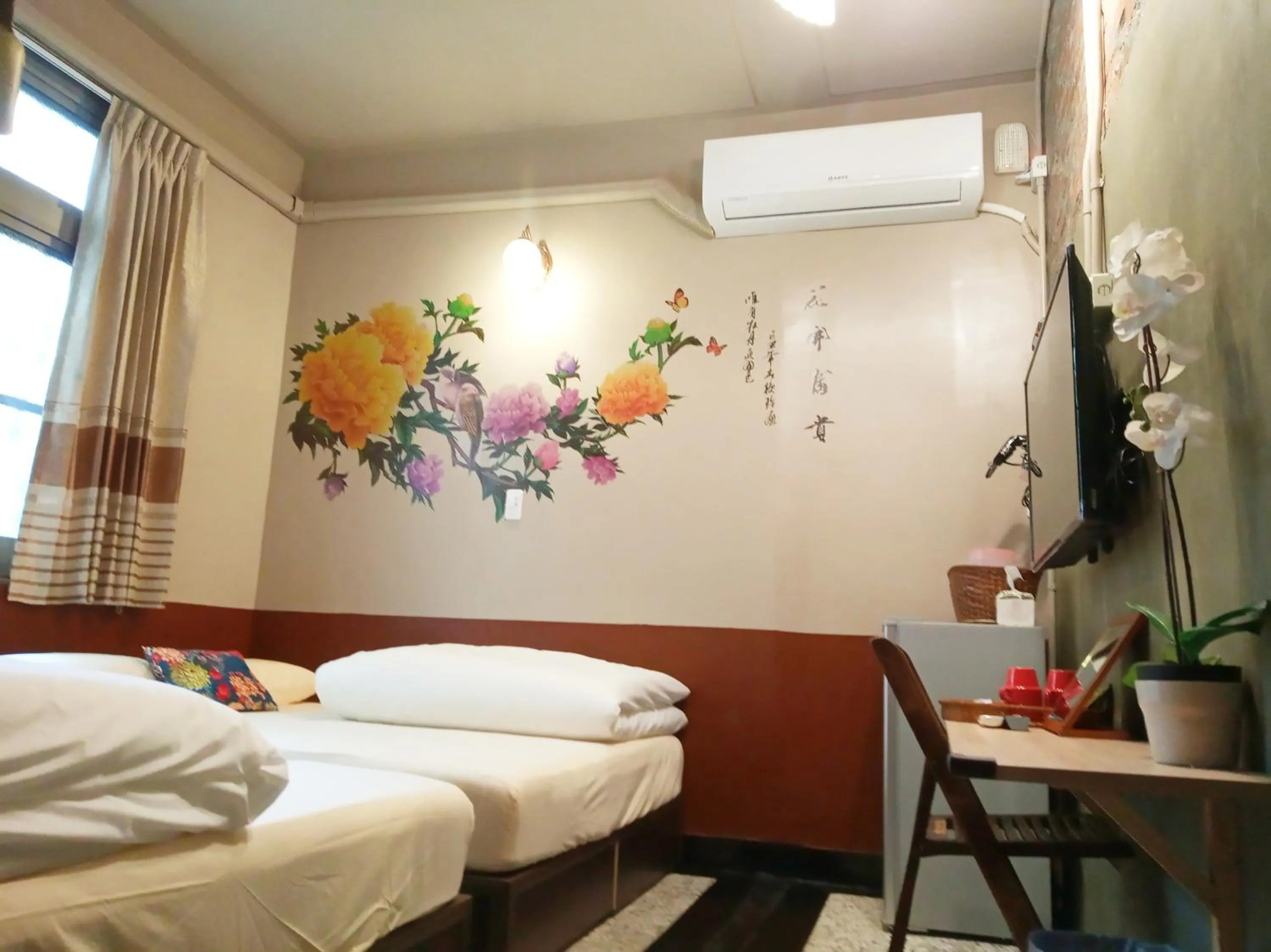 Bed in Tainan-Inn