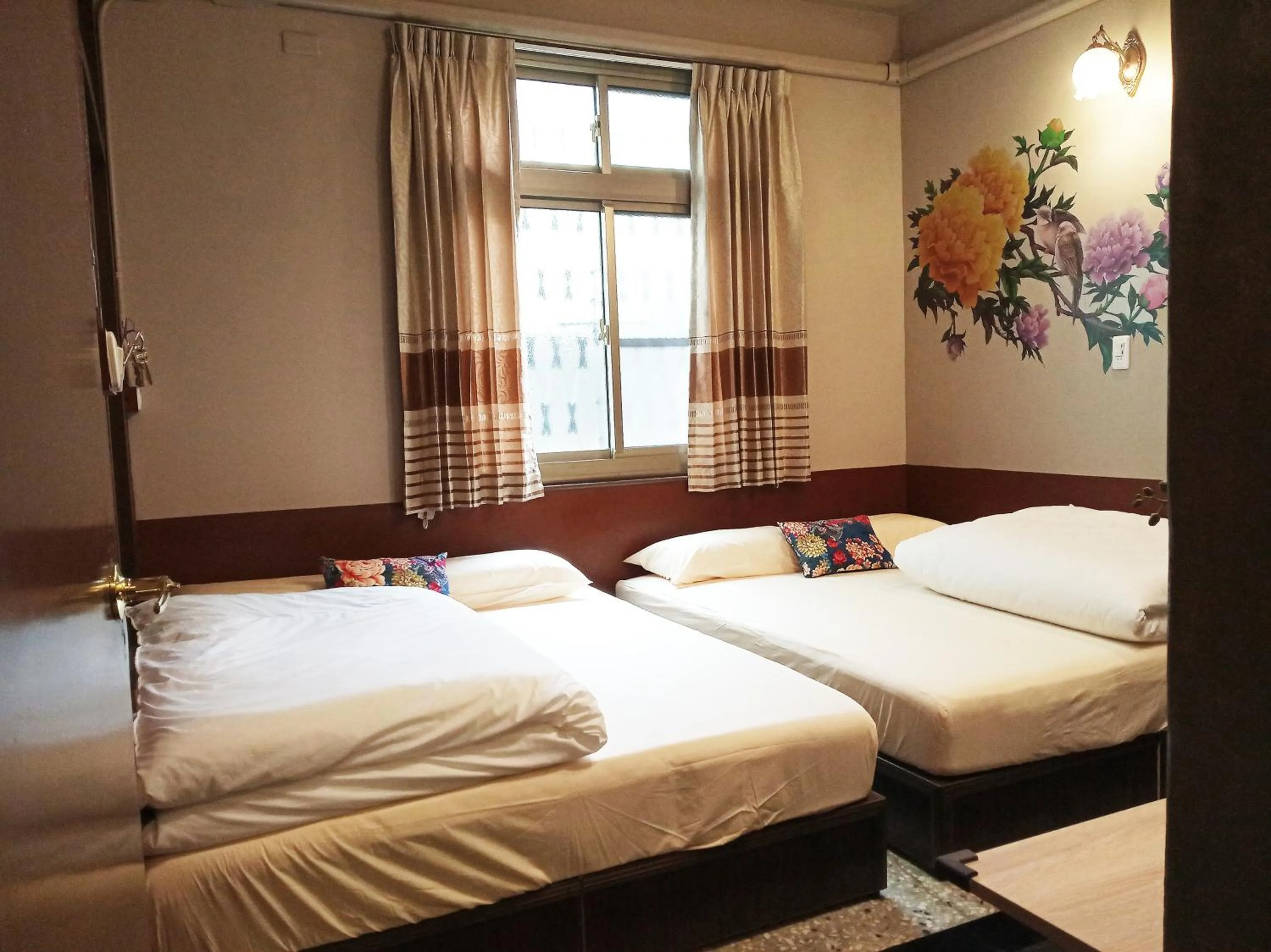 Bed in Tainan-Inn