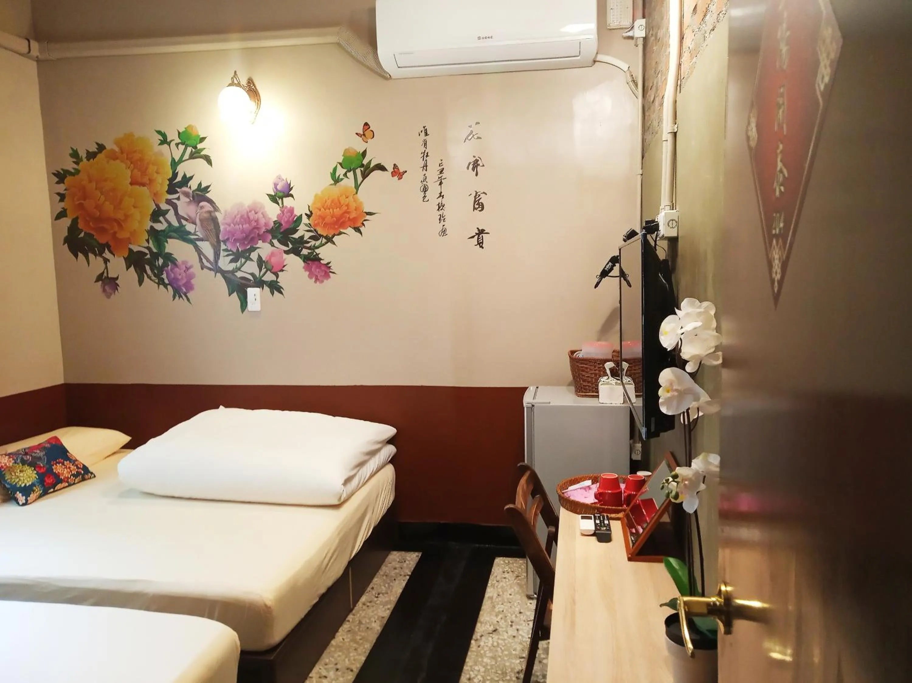 Bed in Tainan-Inn