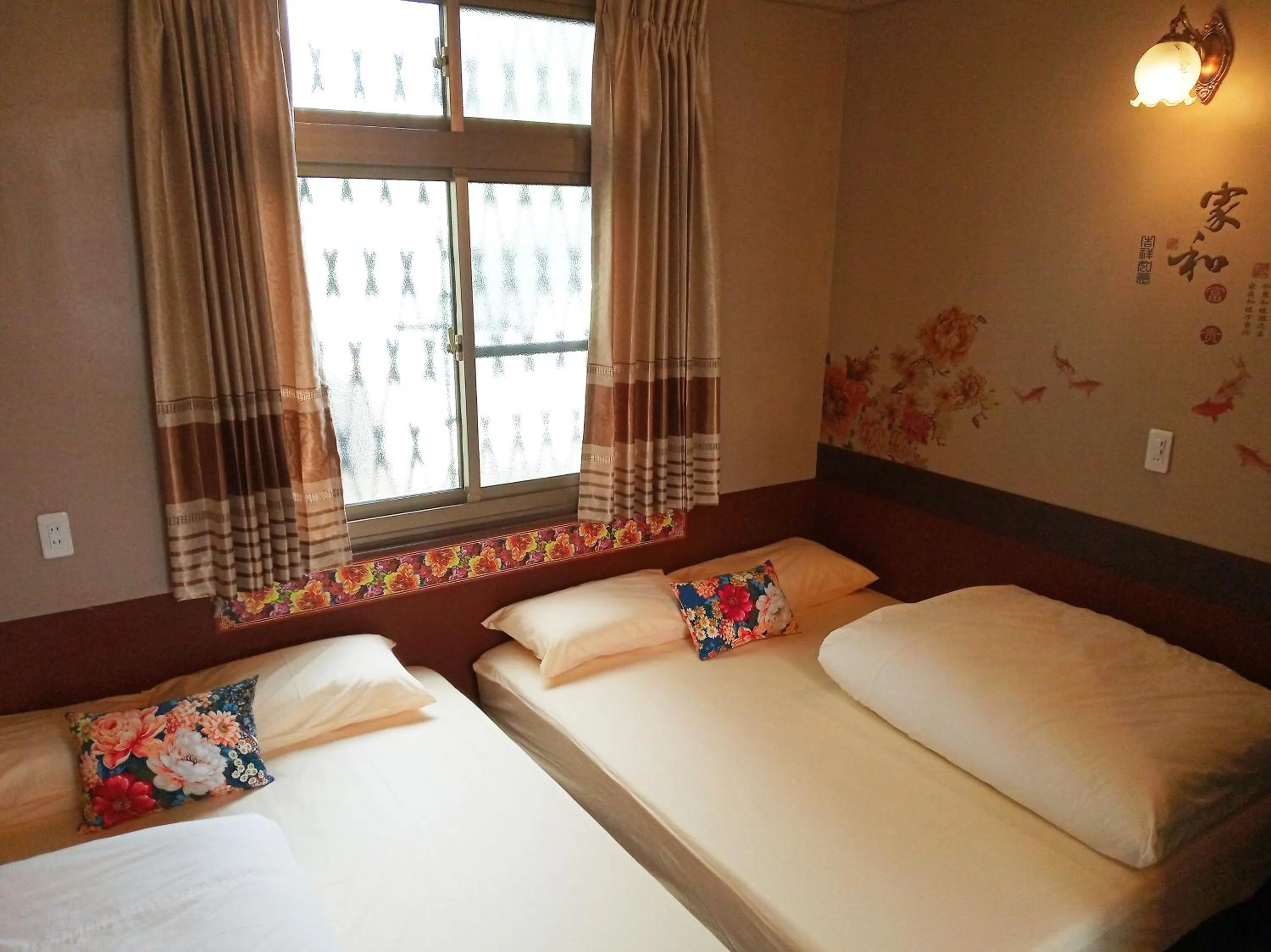 Bed in Tainan-Inn