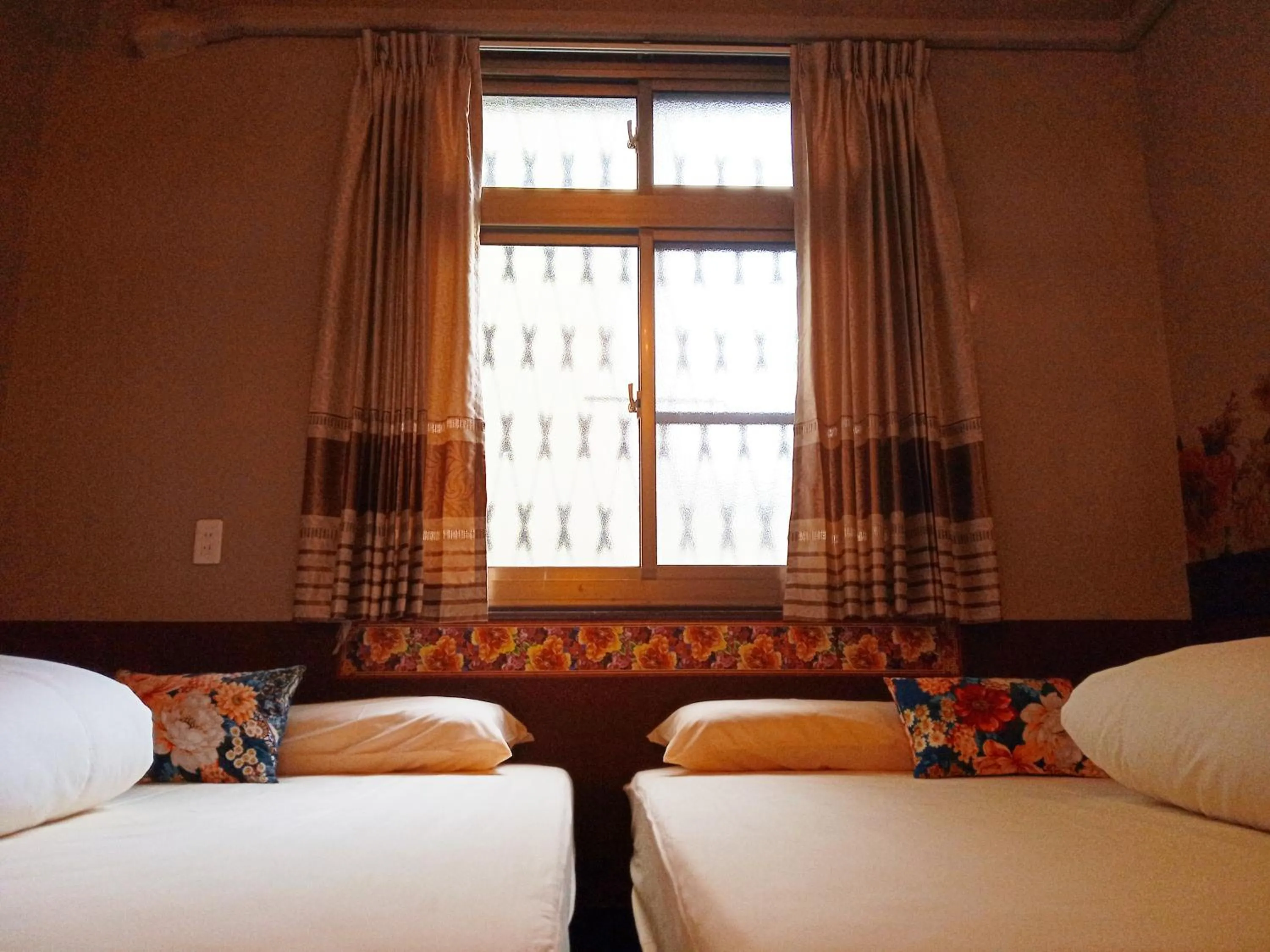 Bed in Tainan-Inn