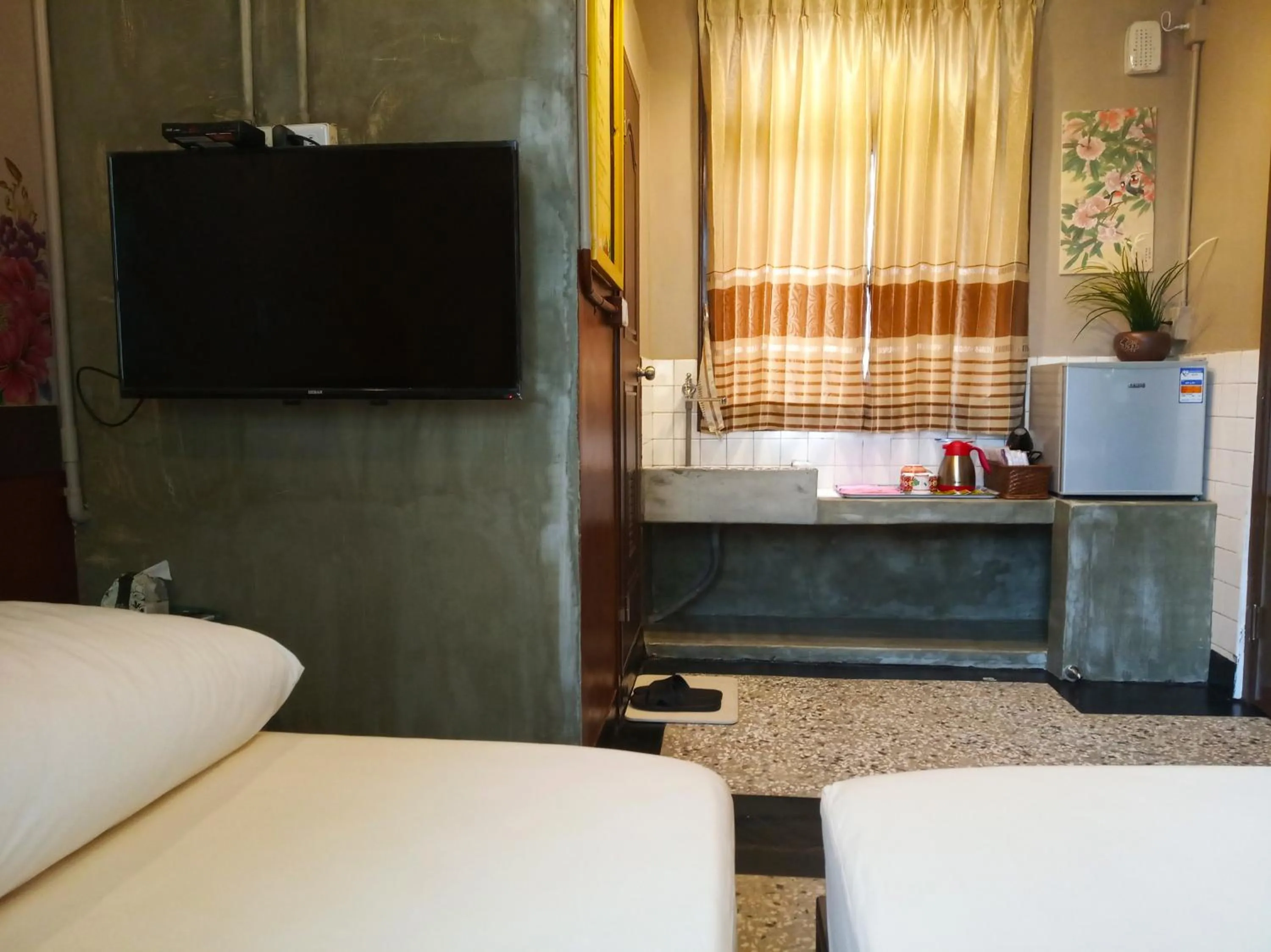 Bed in Tainan-Inn