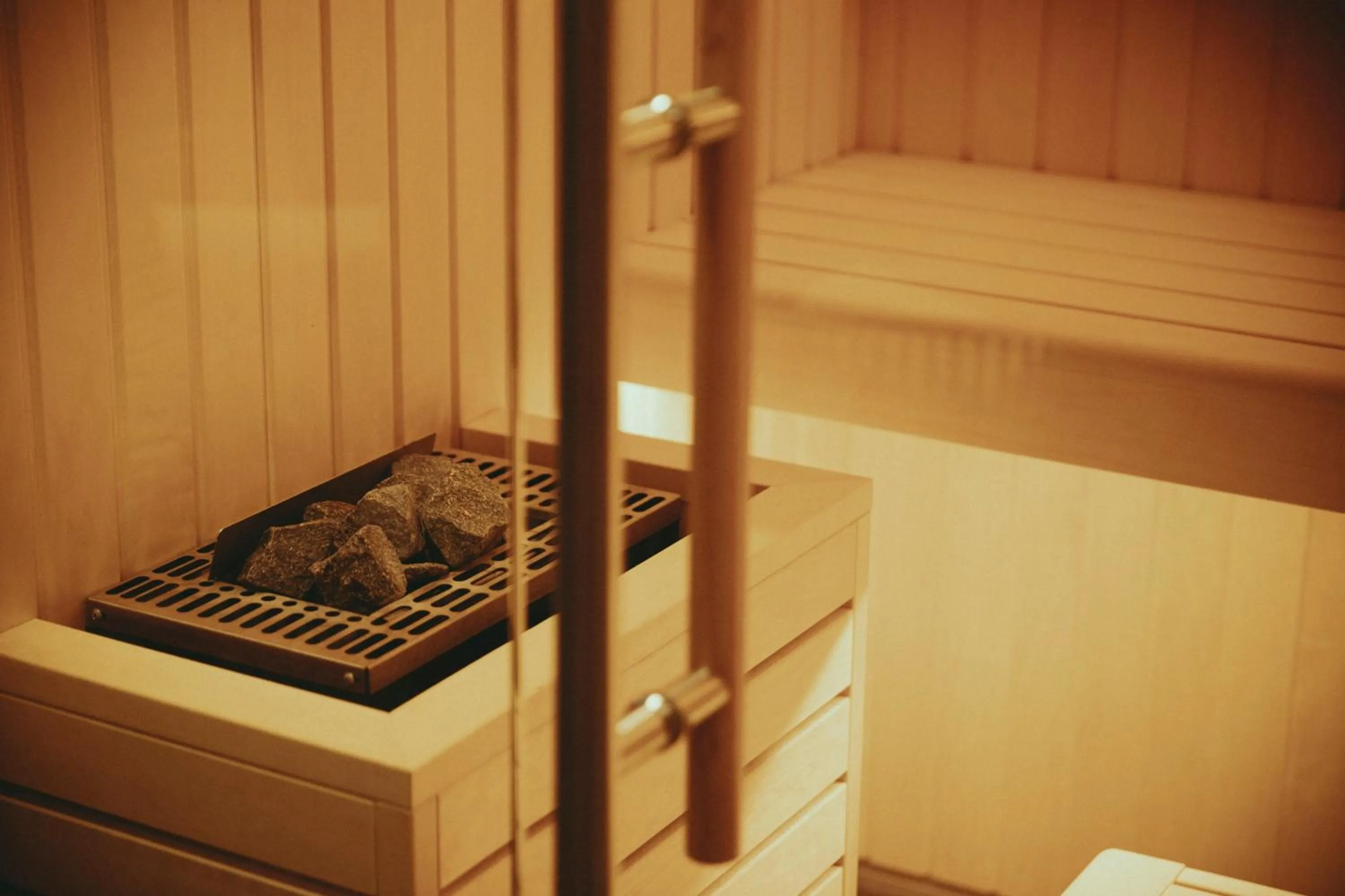 Sauna in Auberge de Clochemerle - Spa & Restaurant gastronomique étoilé