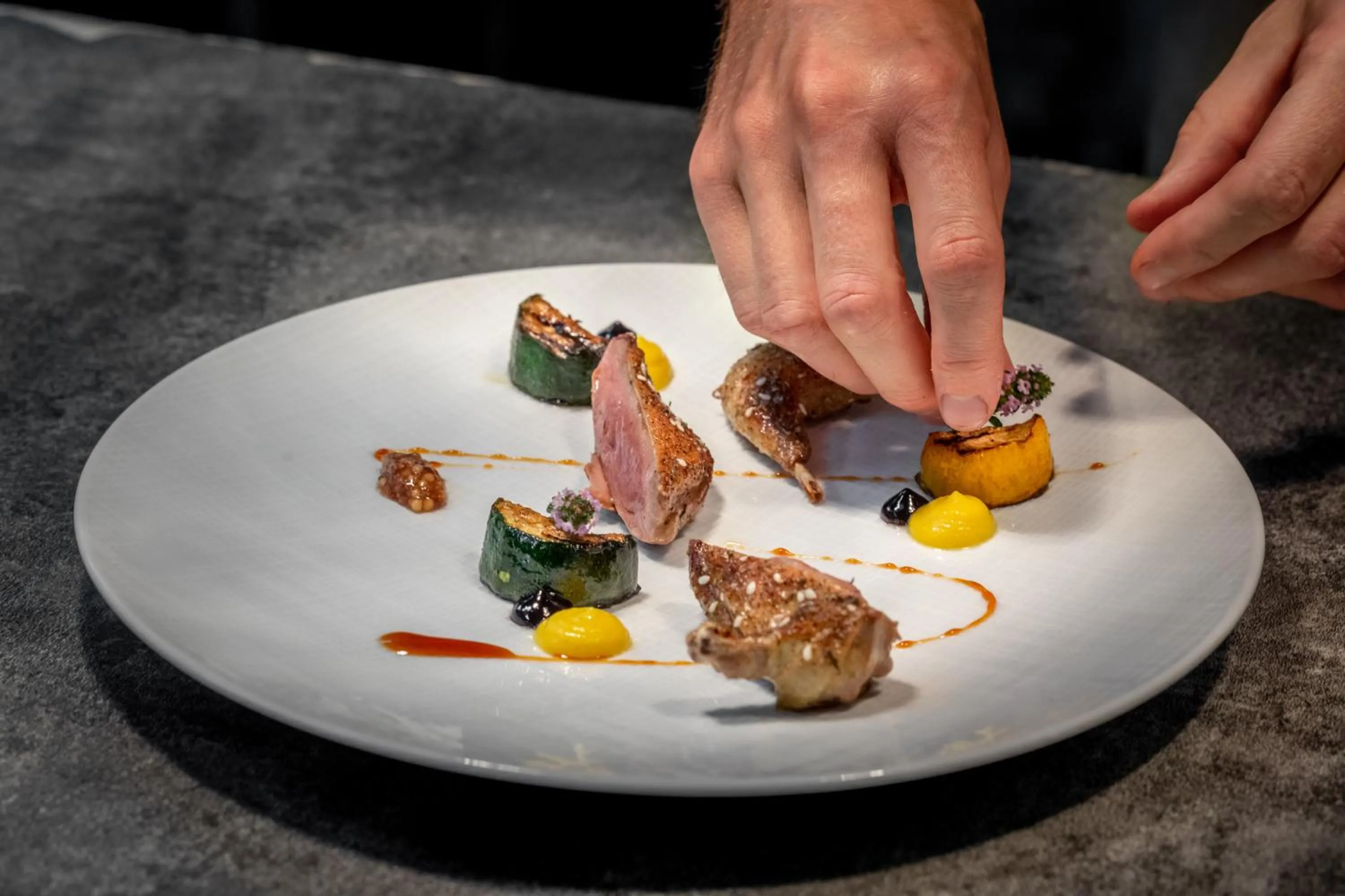 Restaurant/places to eat in Auberge de Clochemerle - Spa & Restaurant gastronomique étoilé