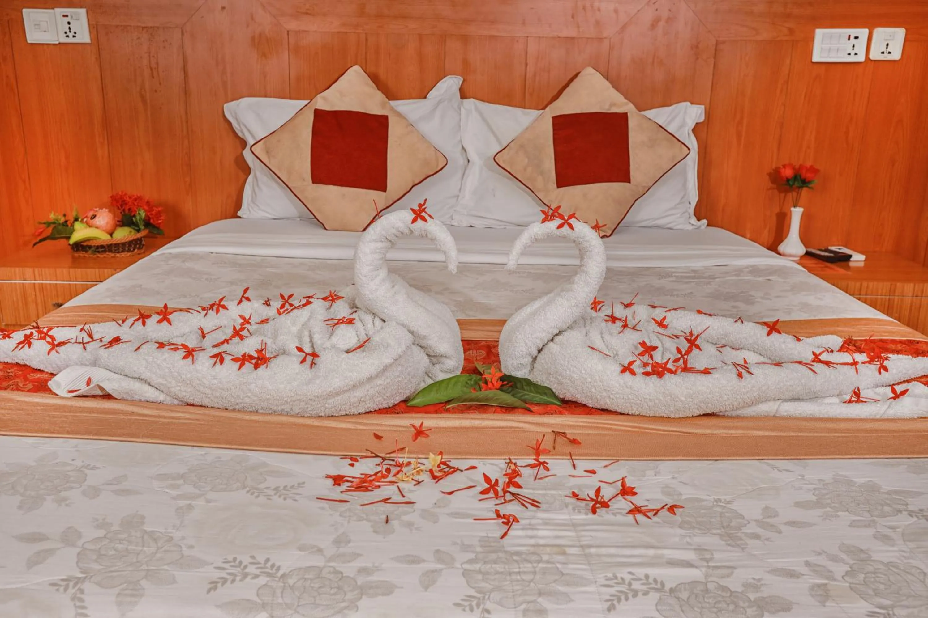 Bed in Hotel Wildlife Camp