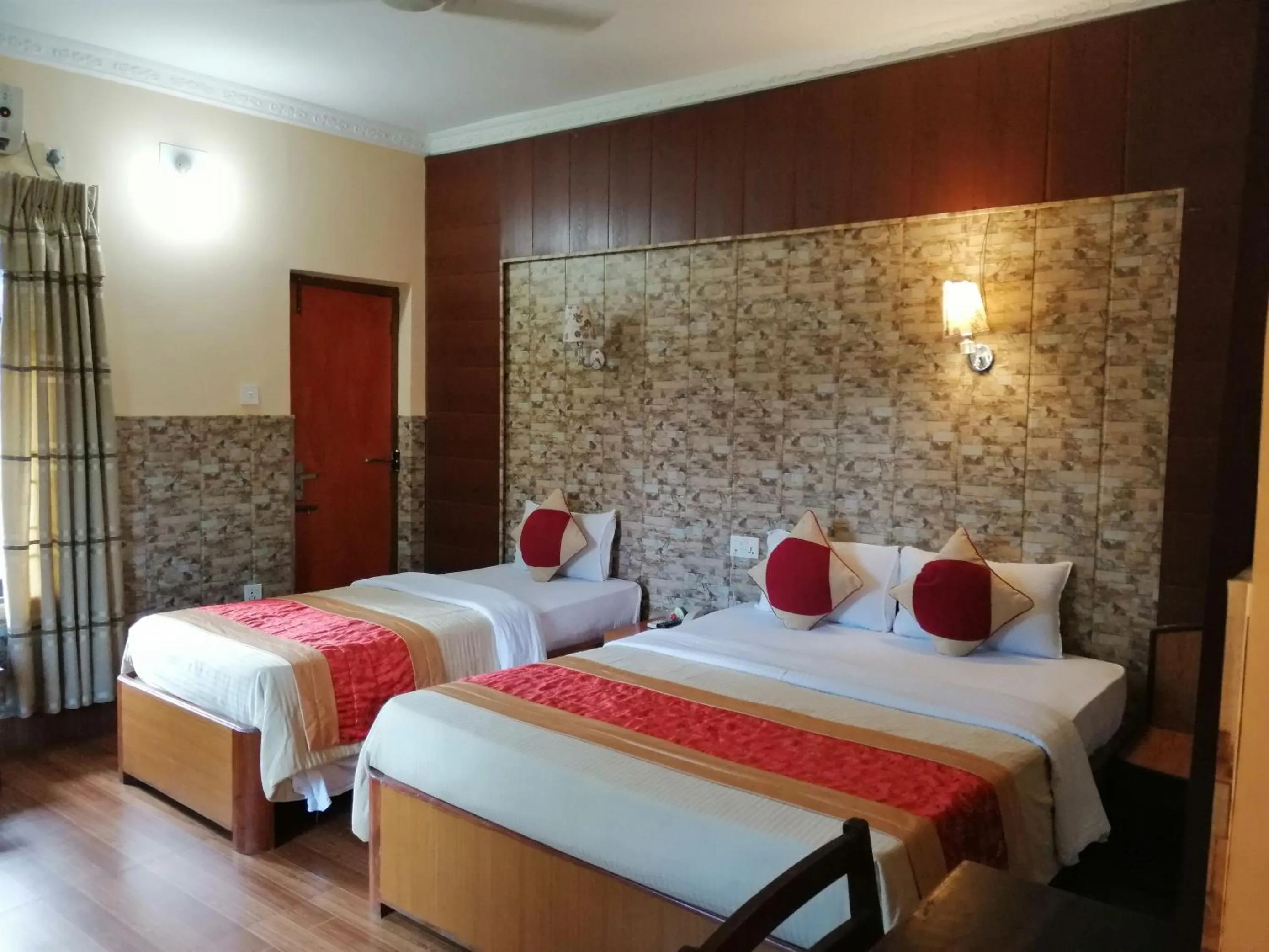 Bed in Hotel Wildlife Camp