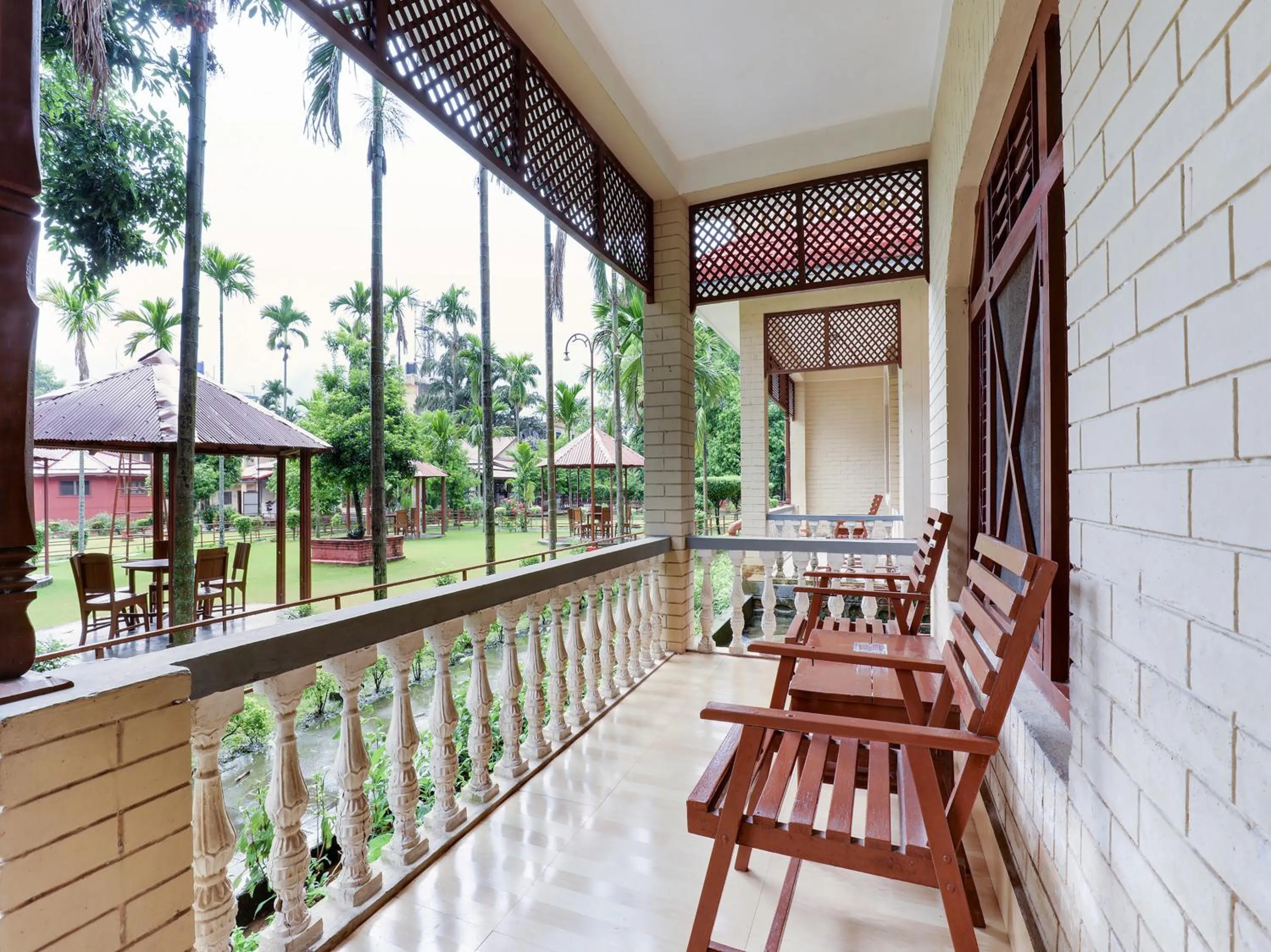 Balcony/Terrace in Hotel Wildlife Camp