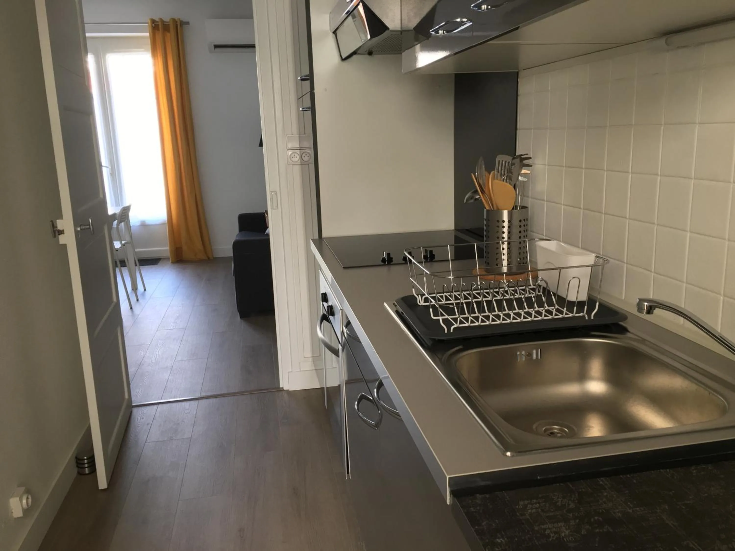Kitchen or kitchenette in Gîte du Petit Poucet