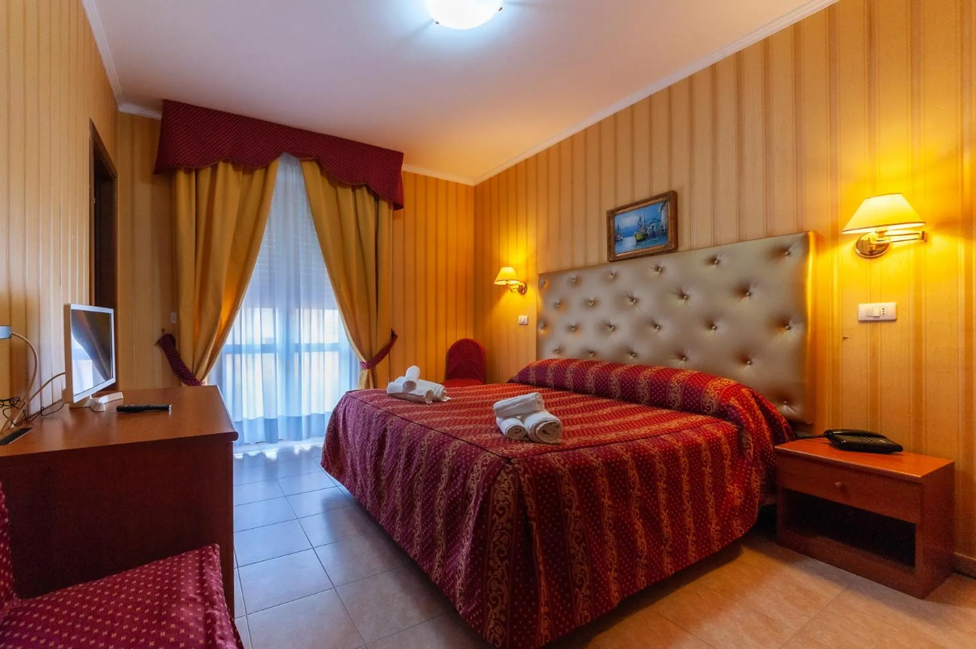 Bed in Loriana Park Hotel Sul Lago