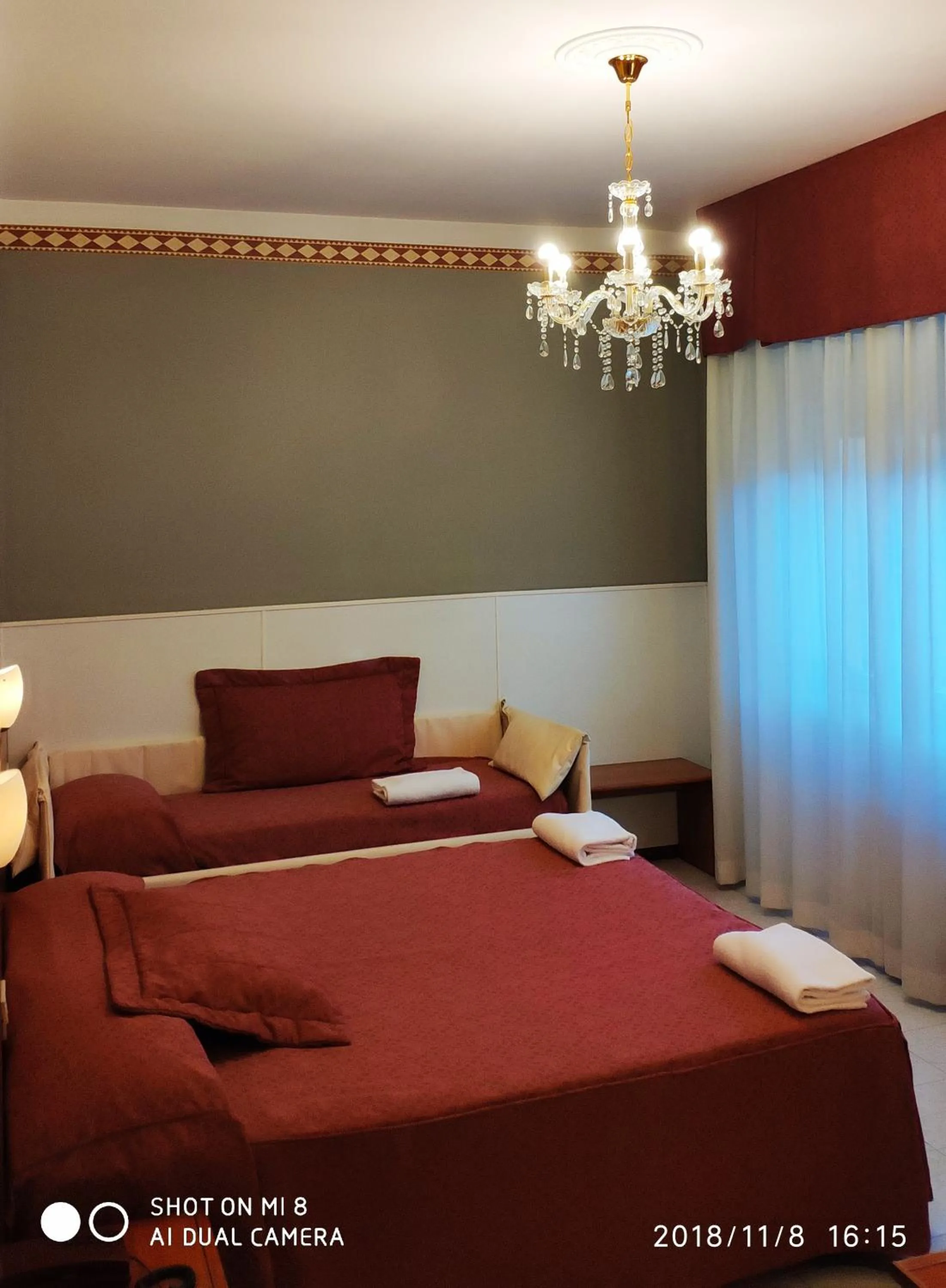 Bed in Hotel Minerva