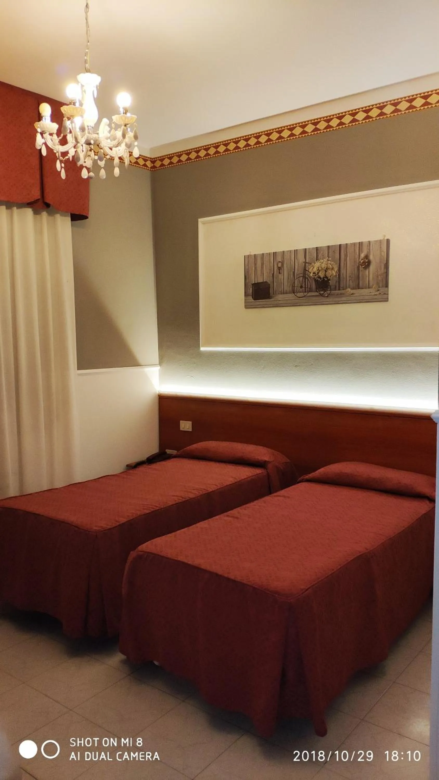 Bed in Hotel Minerva