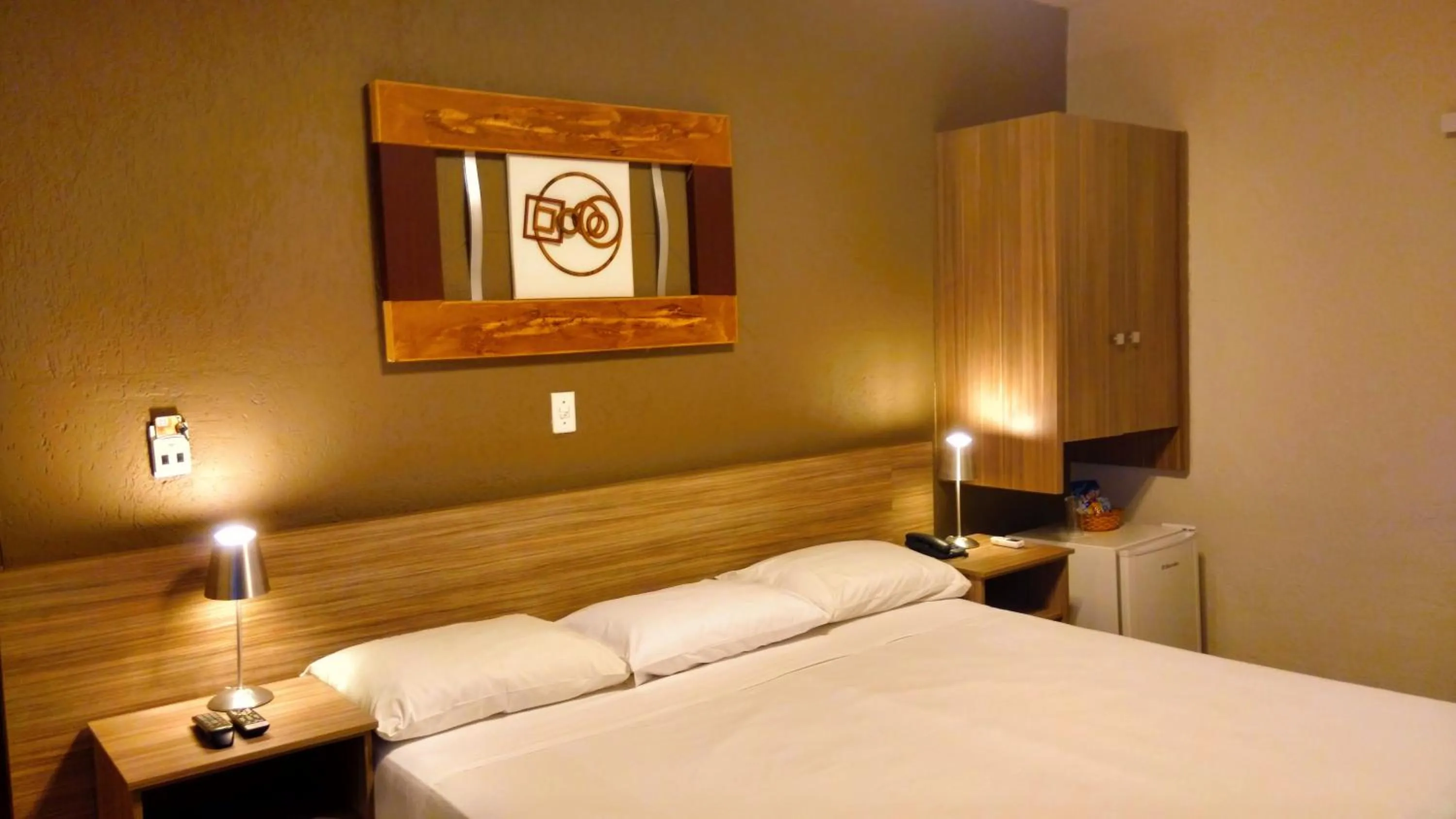 Bed in Hotel Imperador